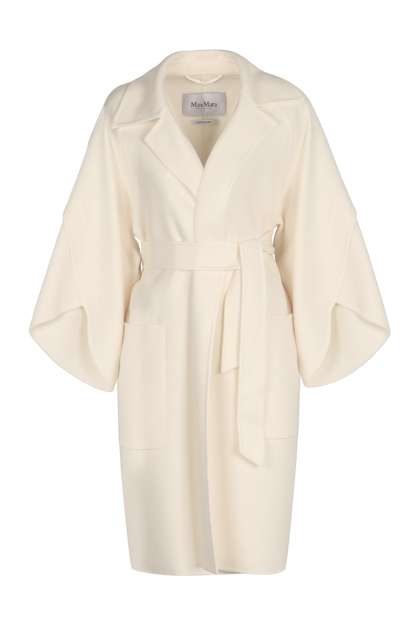 Max Mara Cosetta Wool And Cashmere Coat In Neutral