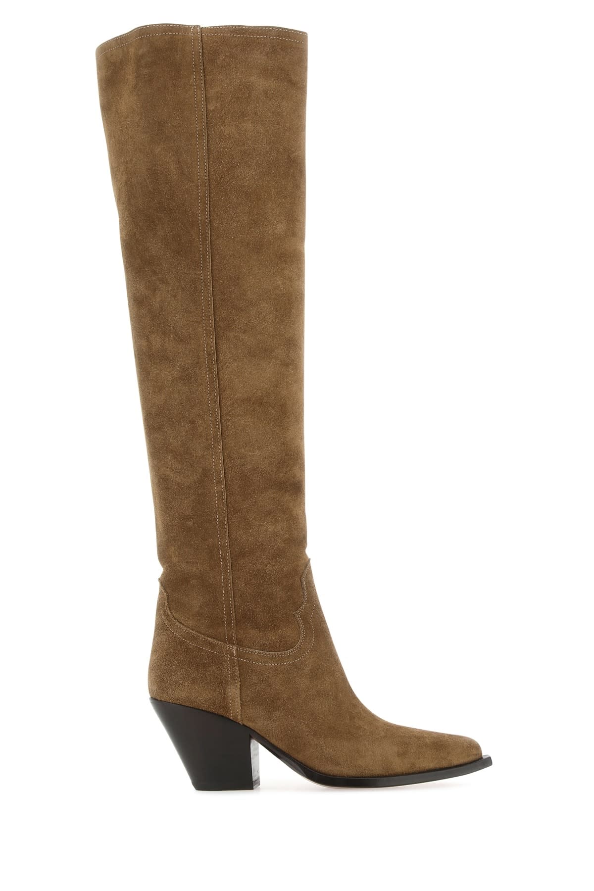 Biscuit Suede Acapulco Boots