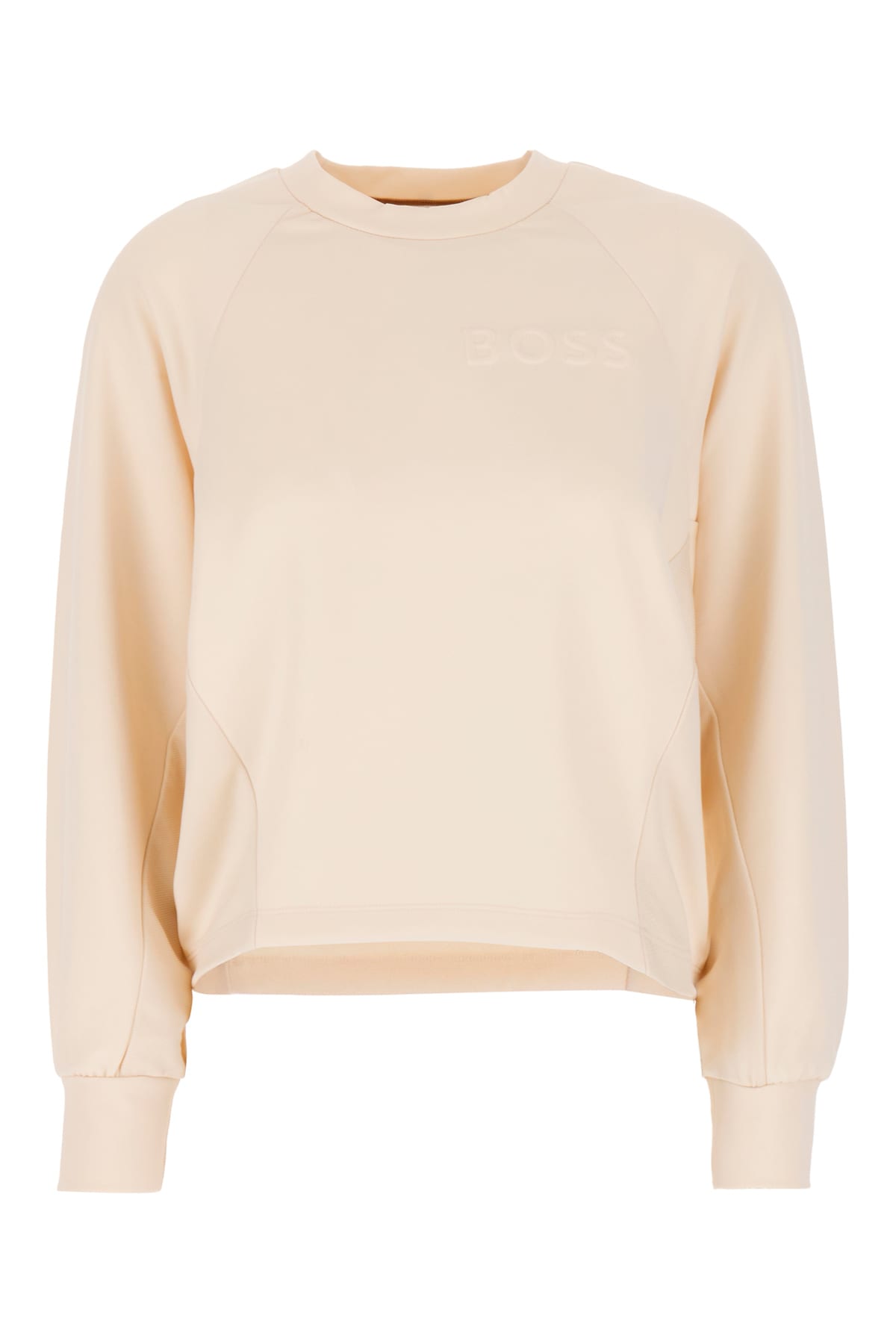 Sand Stretch Polyester Blend Sweatshirt