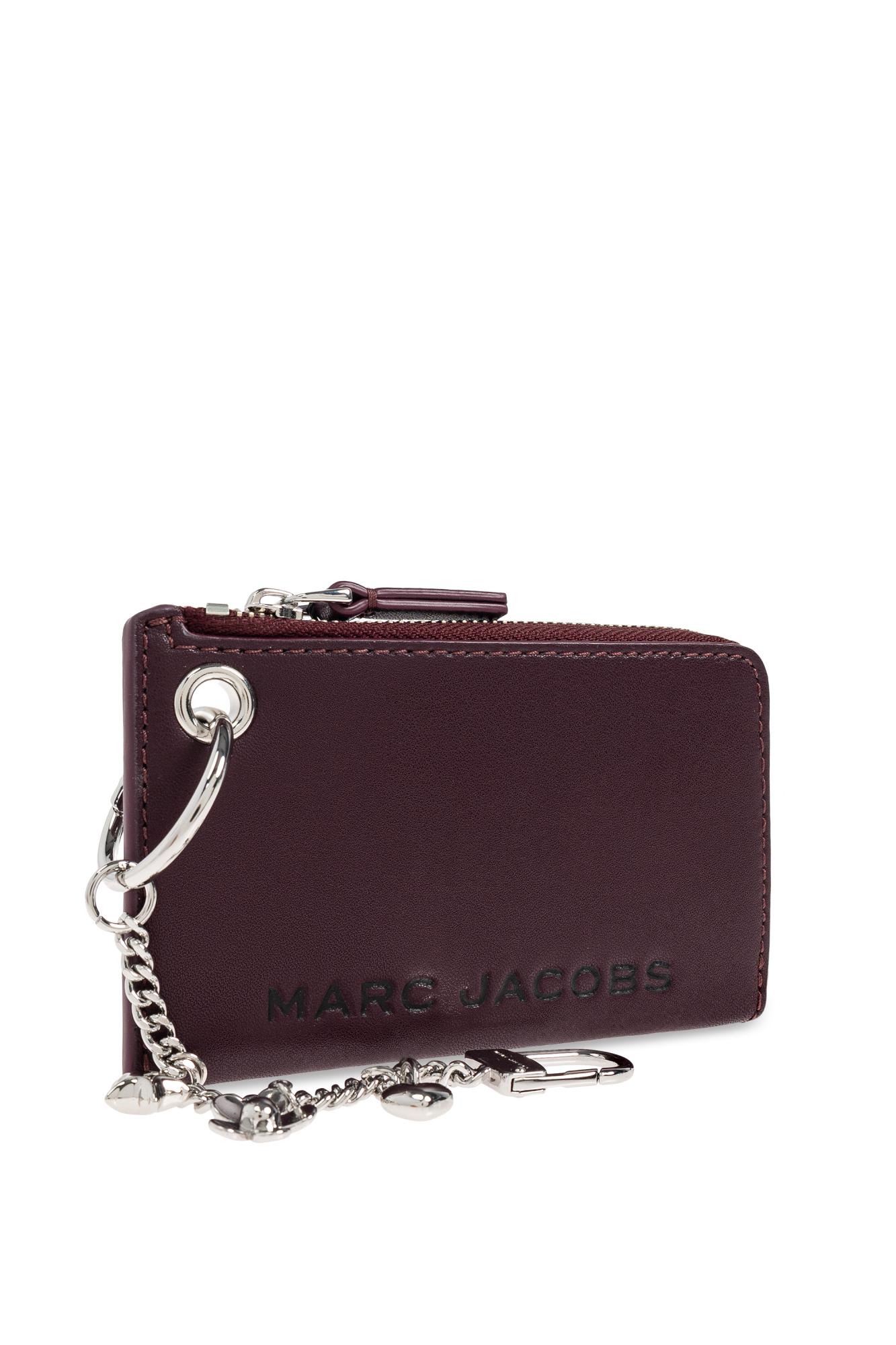 Marc Jacobs Case With Keychain In Purple