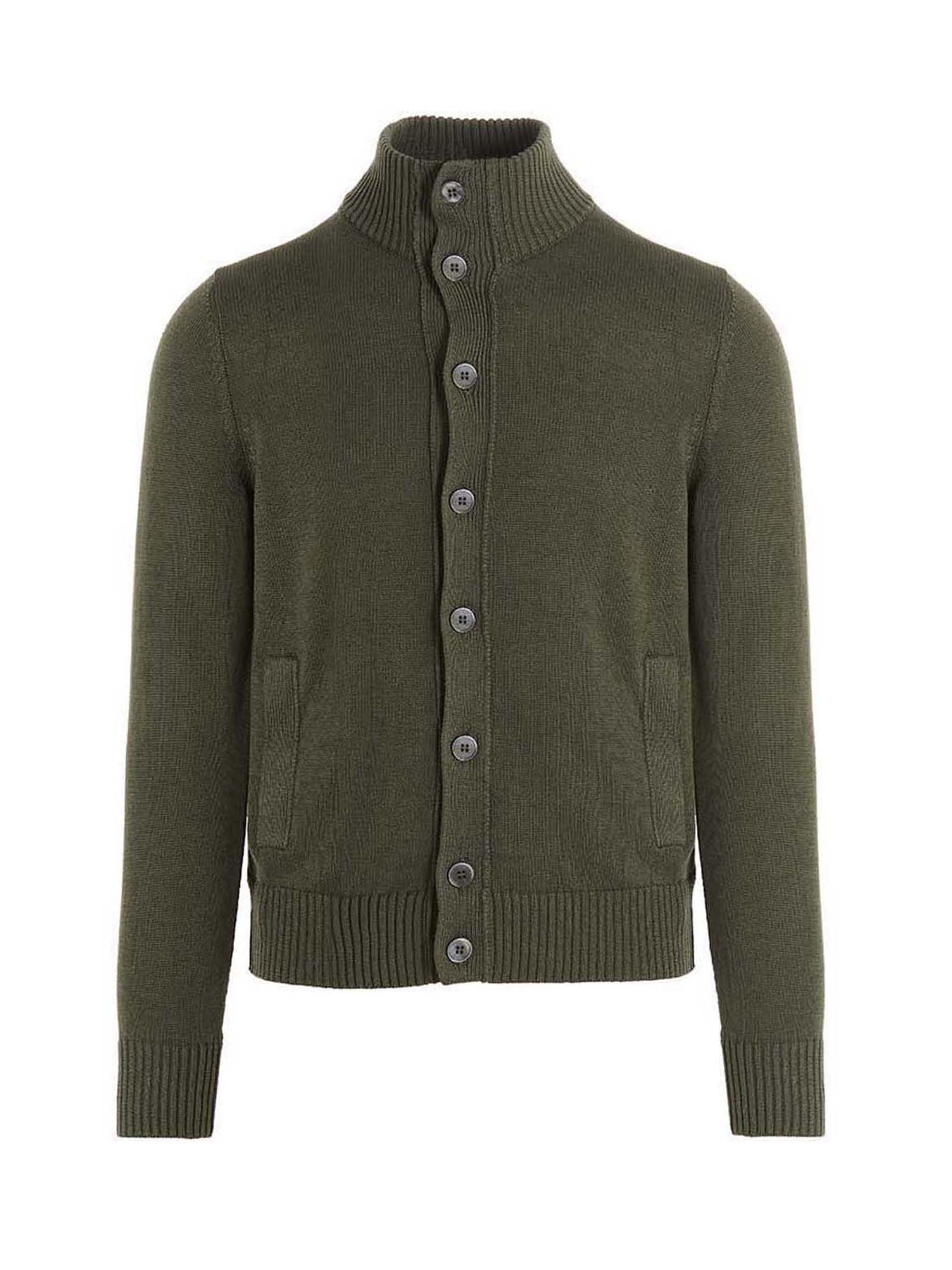 Zanone Chioto Cardigan In Green | ModeSens