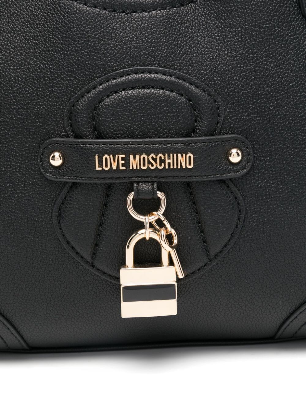 Shop Love Moschino Tote In Black