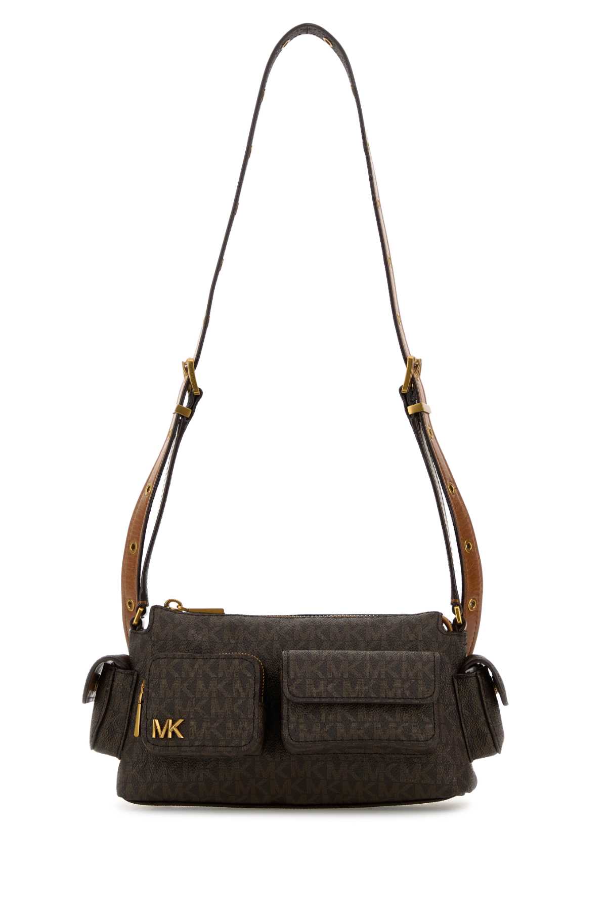 Michael Kors Printed Canvas Dakota Crossbody Bag