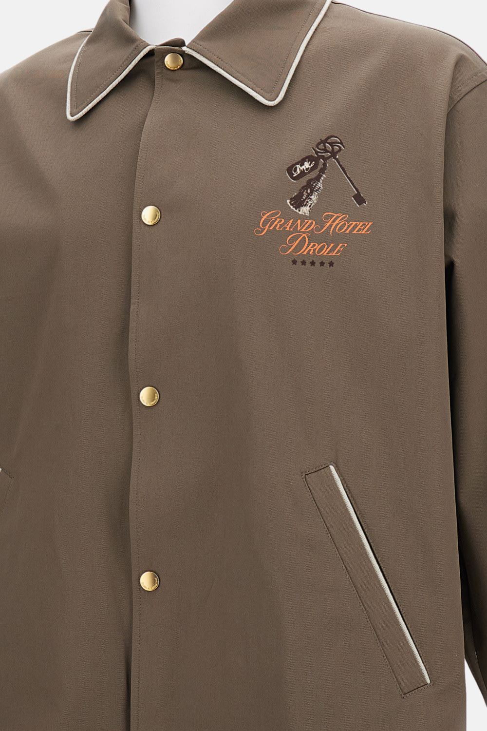 Drôle De Monsieur Jacket In Brown