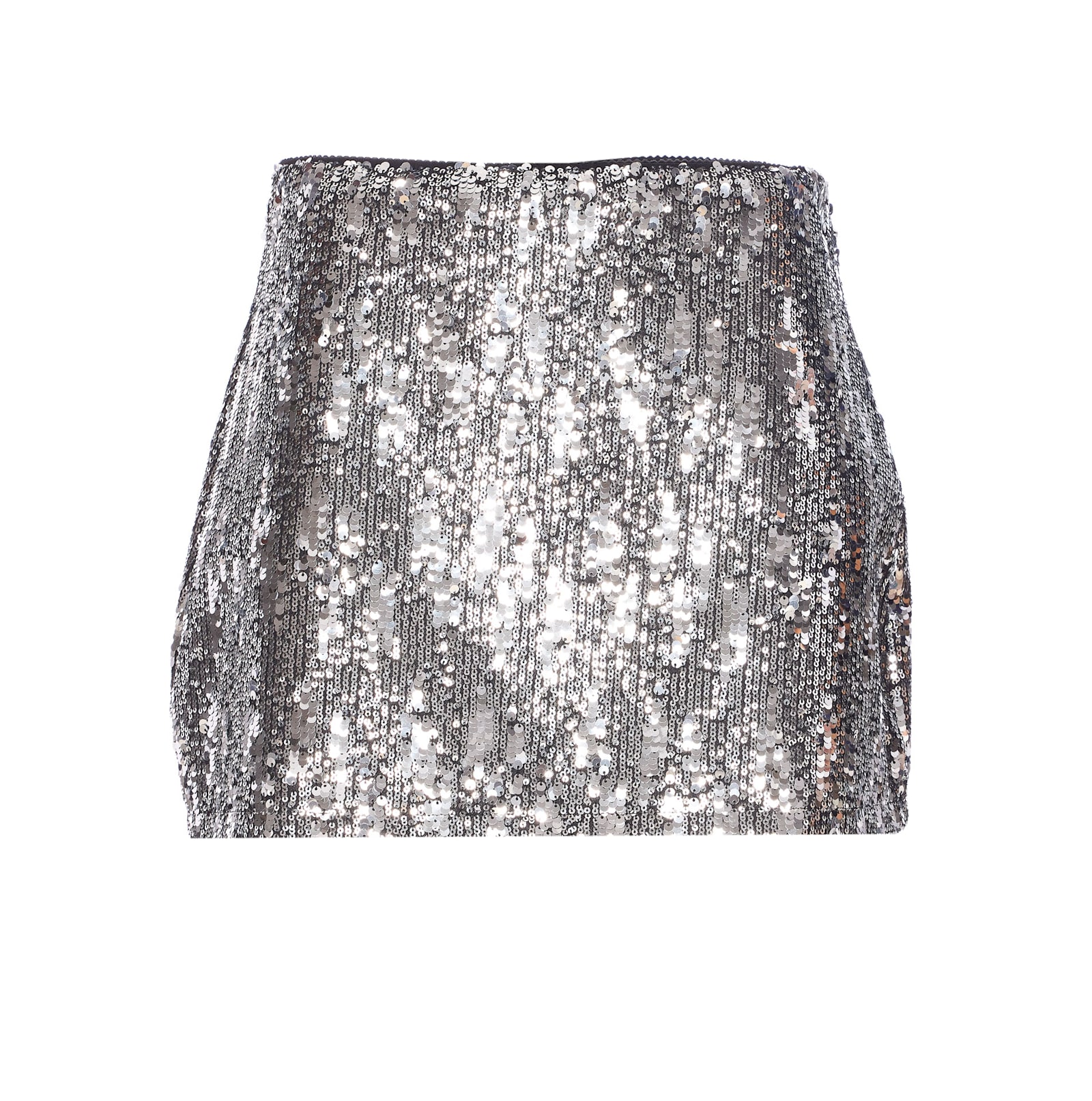 Aniye By Sequin-embellishment Mini Skirt In Metallic