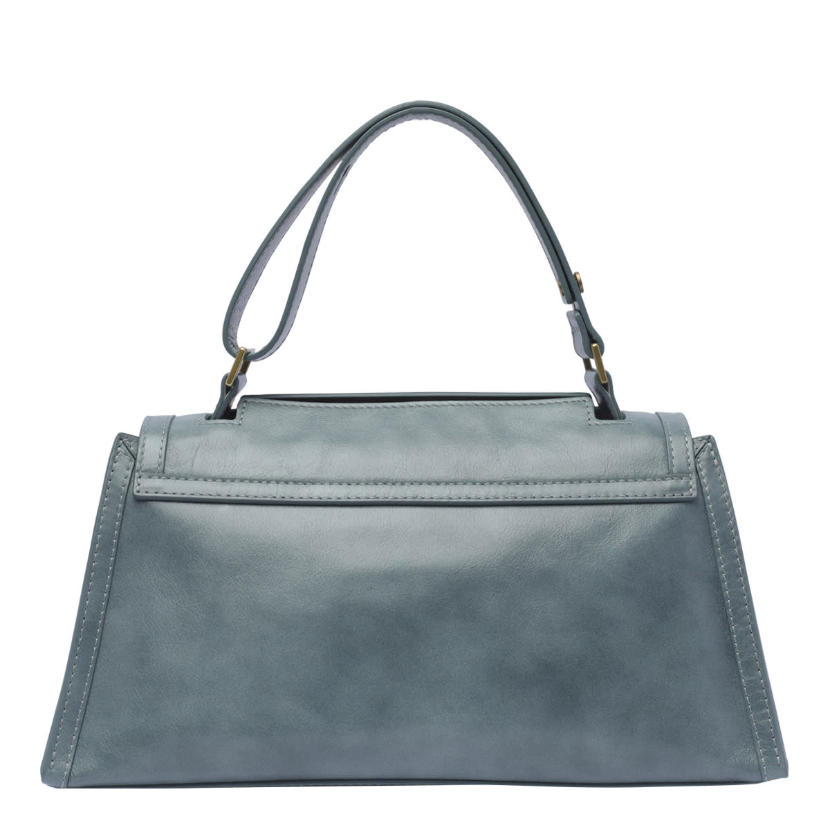 Shop Orciani Soft Sveva Handbag In Blue