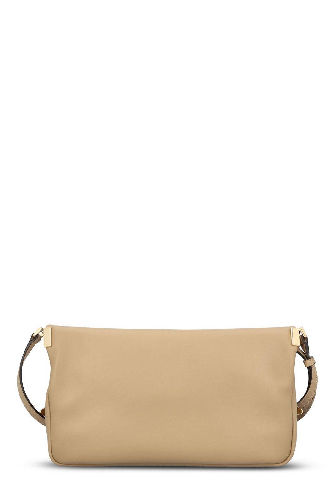 Tod's Logo Debossed Flap Bag