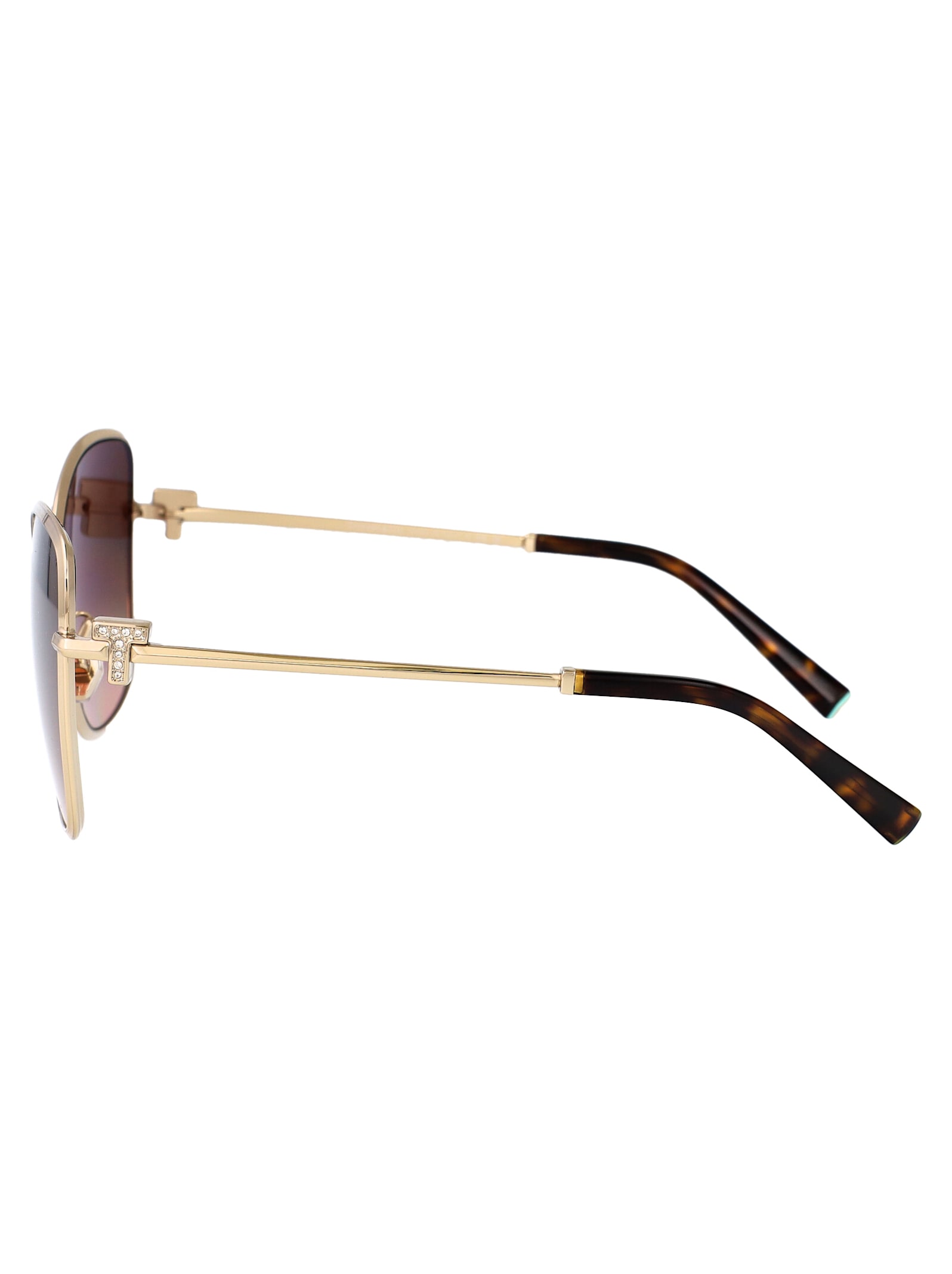 Tiffany &amp; Co. 0tf3102b Sunglasses In 61893b Pale Gold