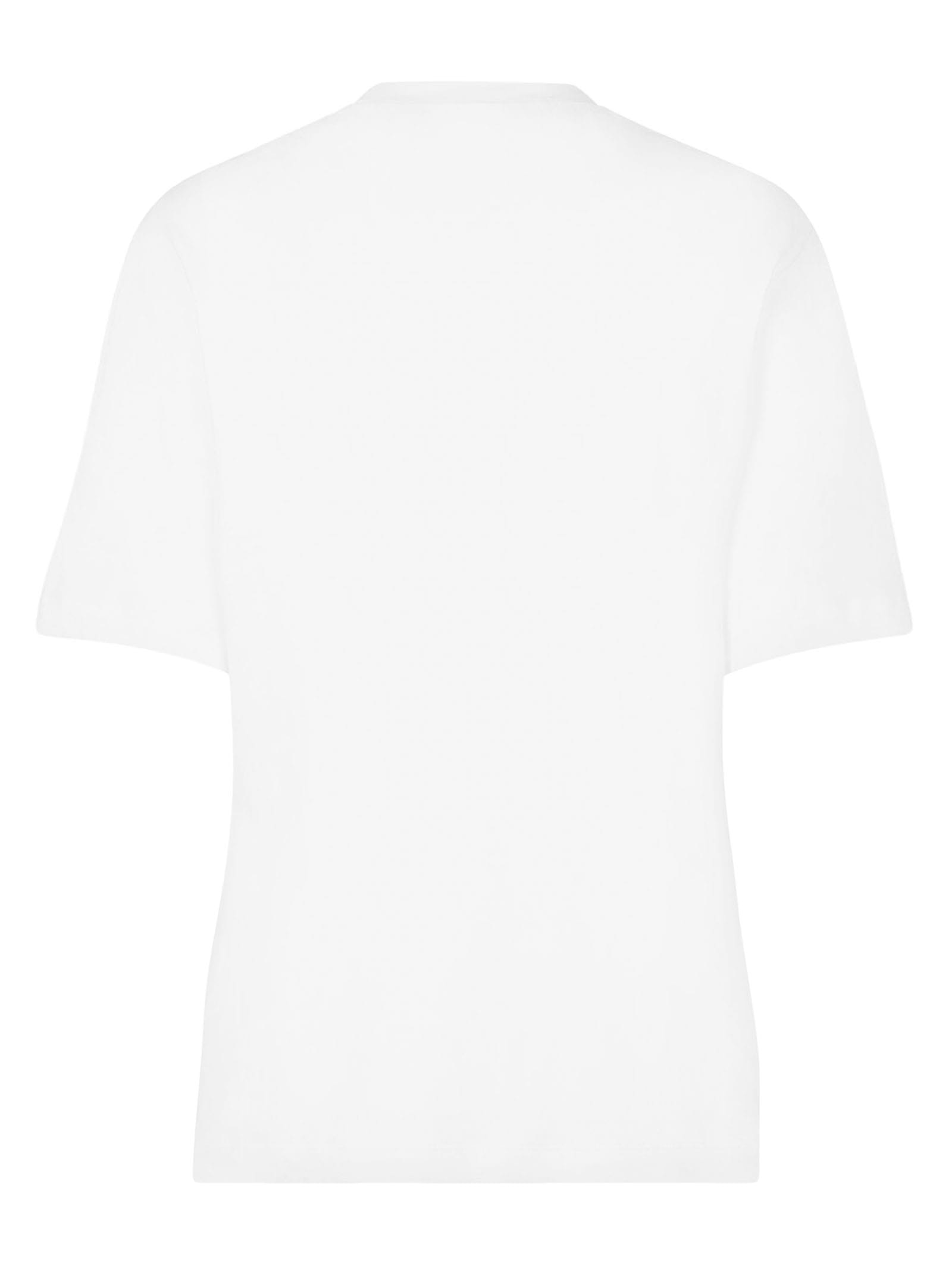 Shop Dsquared2 Easy Fit T-shirt In White