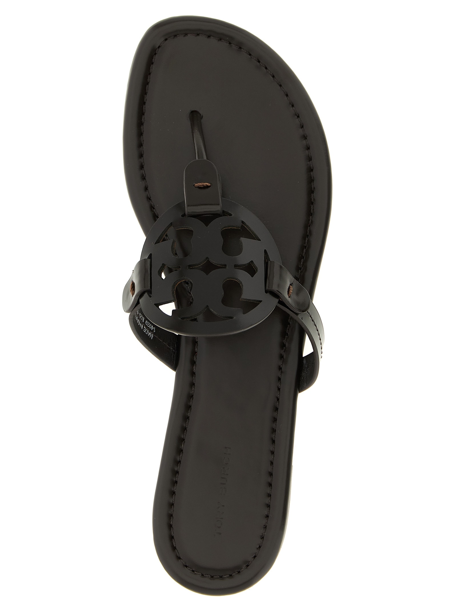 Tory Burch Miller Sandals In Brown