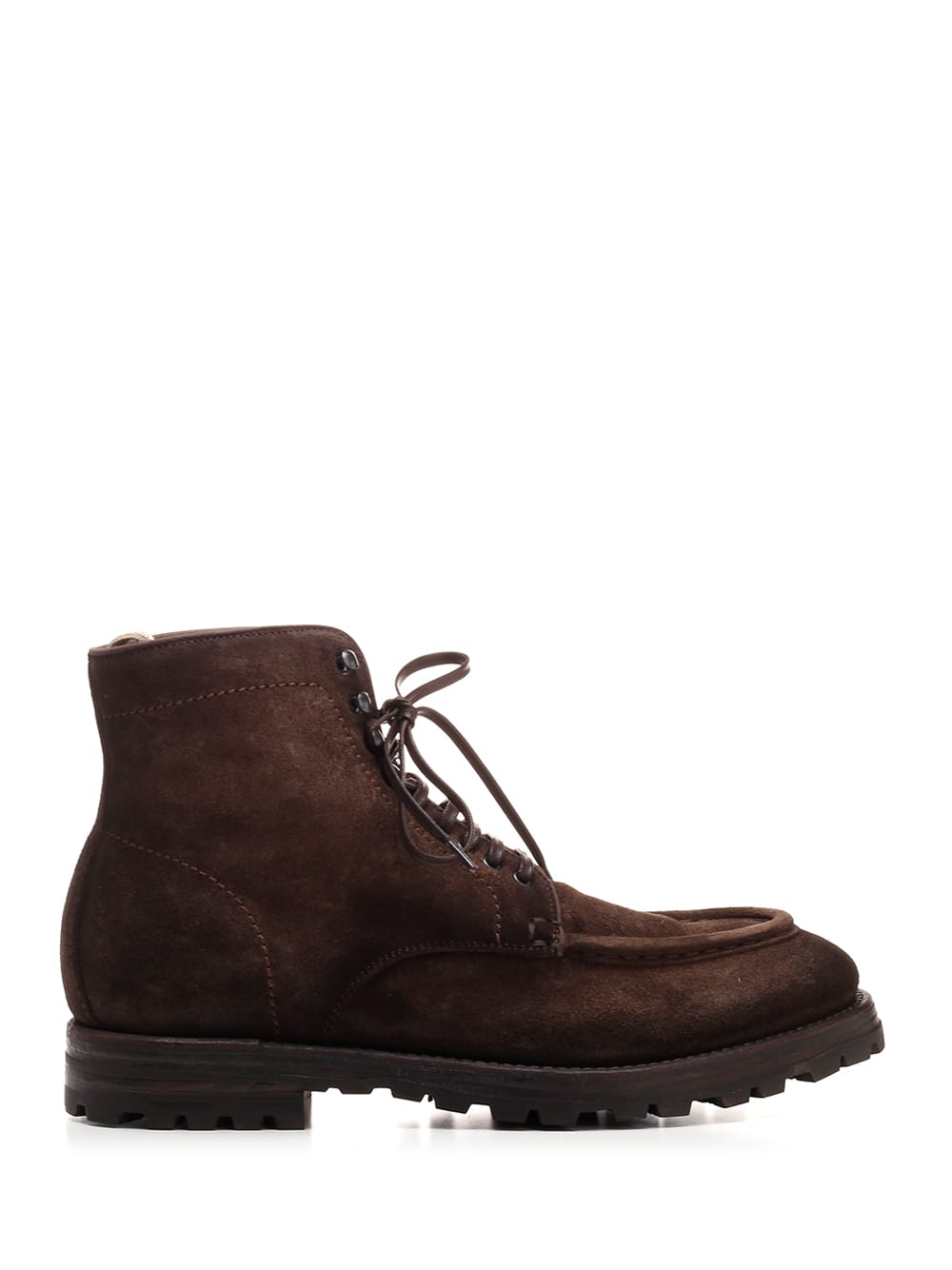 OFFICINE CREATIVE BROWN ANKLE BOOT