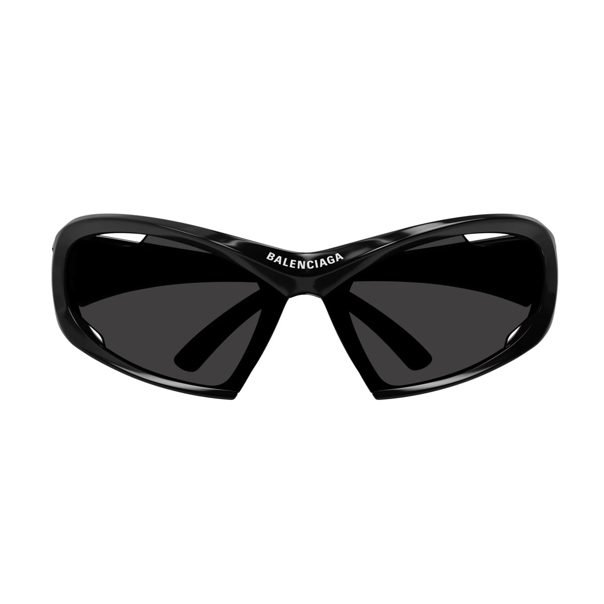 Shop Balenciaga Bb0318s Dynamo-linea Extreme 001 Sunglasses In Nero