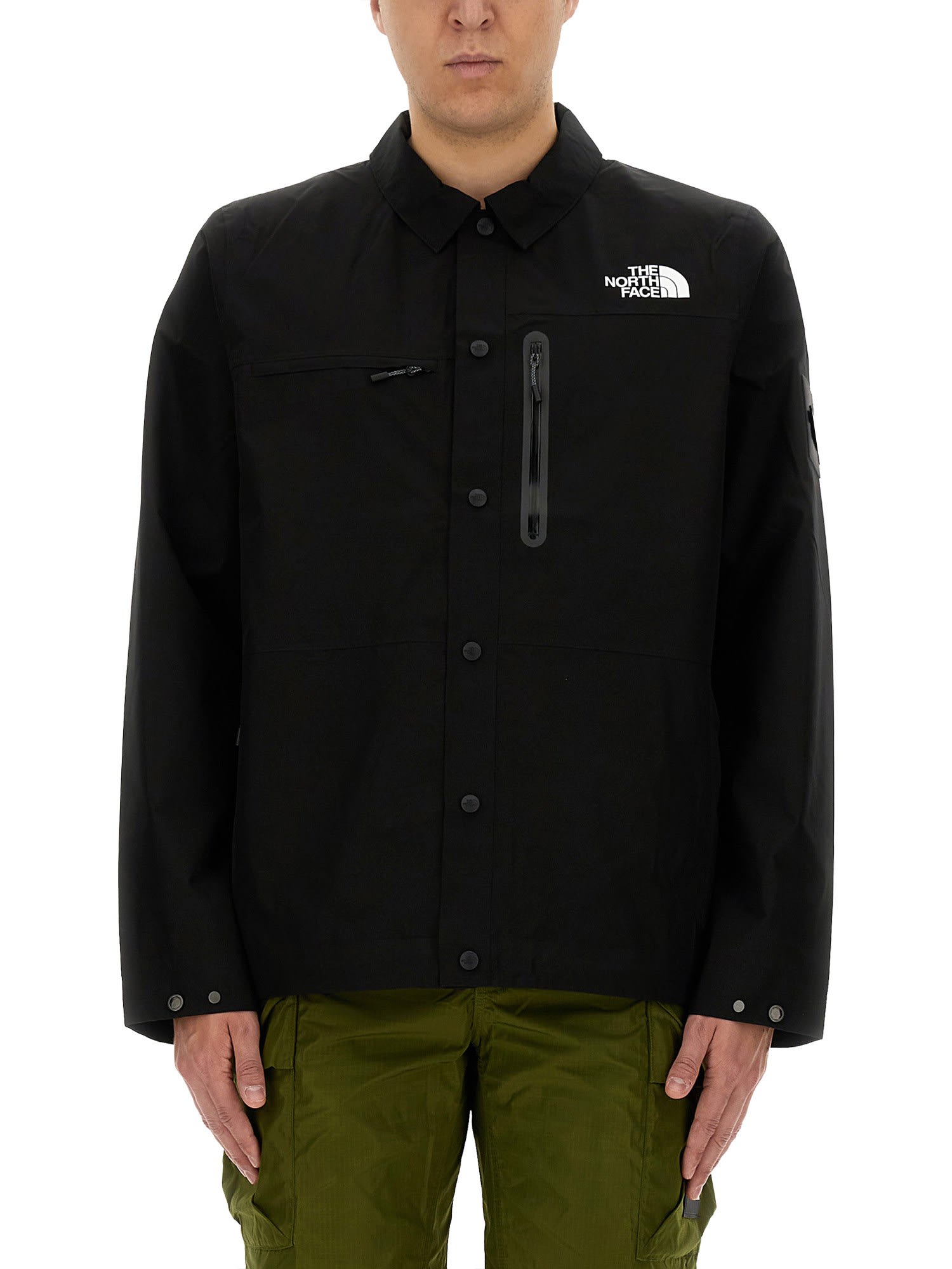 Shop The North Face Jacket With Logo In Black