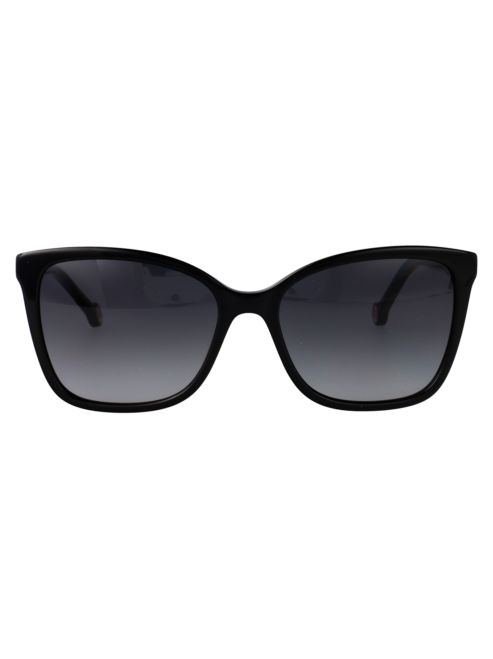 Carolina Herrera Her 56mm Gradient Rectangular Sunglasses In Blue