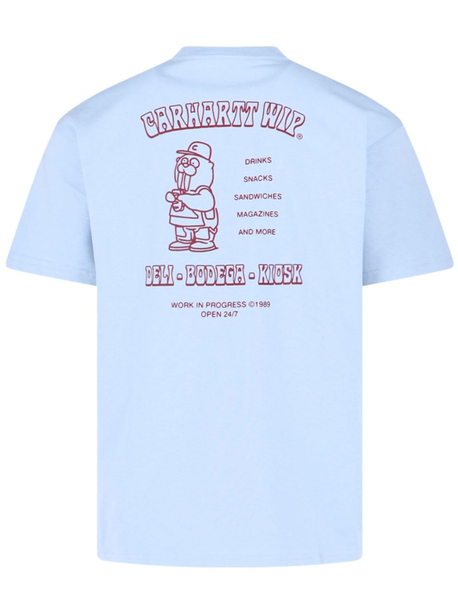 Carhartt T-shirt Sandwich In Blue