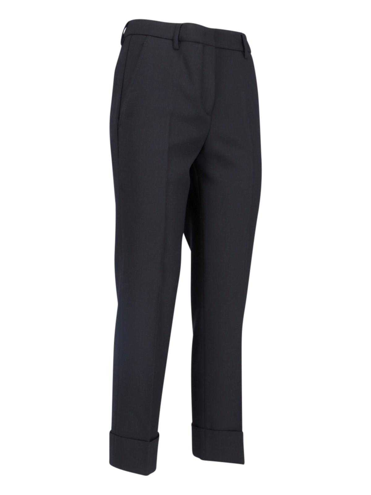 Shop Incotex - Tailored Trousers In Nero