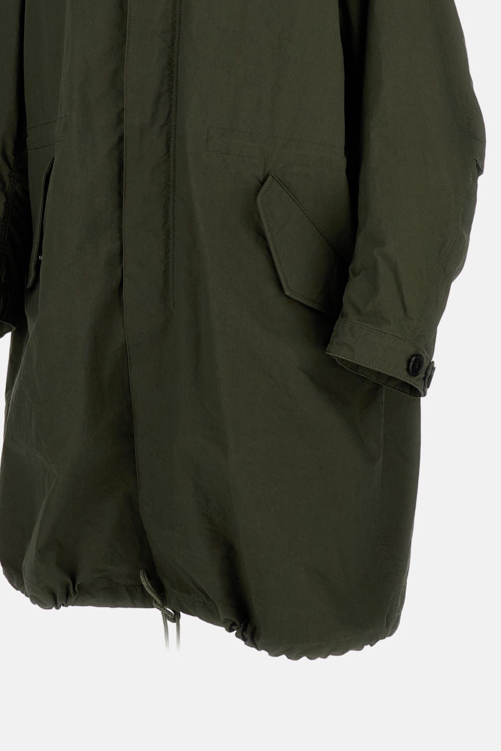 Givenchy Stamp Cotton-blend Raincoat In Brown
