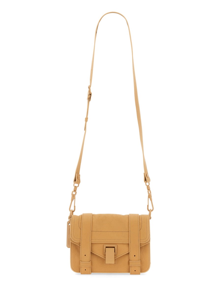 Shop Proenza Schouler Ps1 Mini Shoulder Bag In Beige