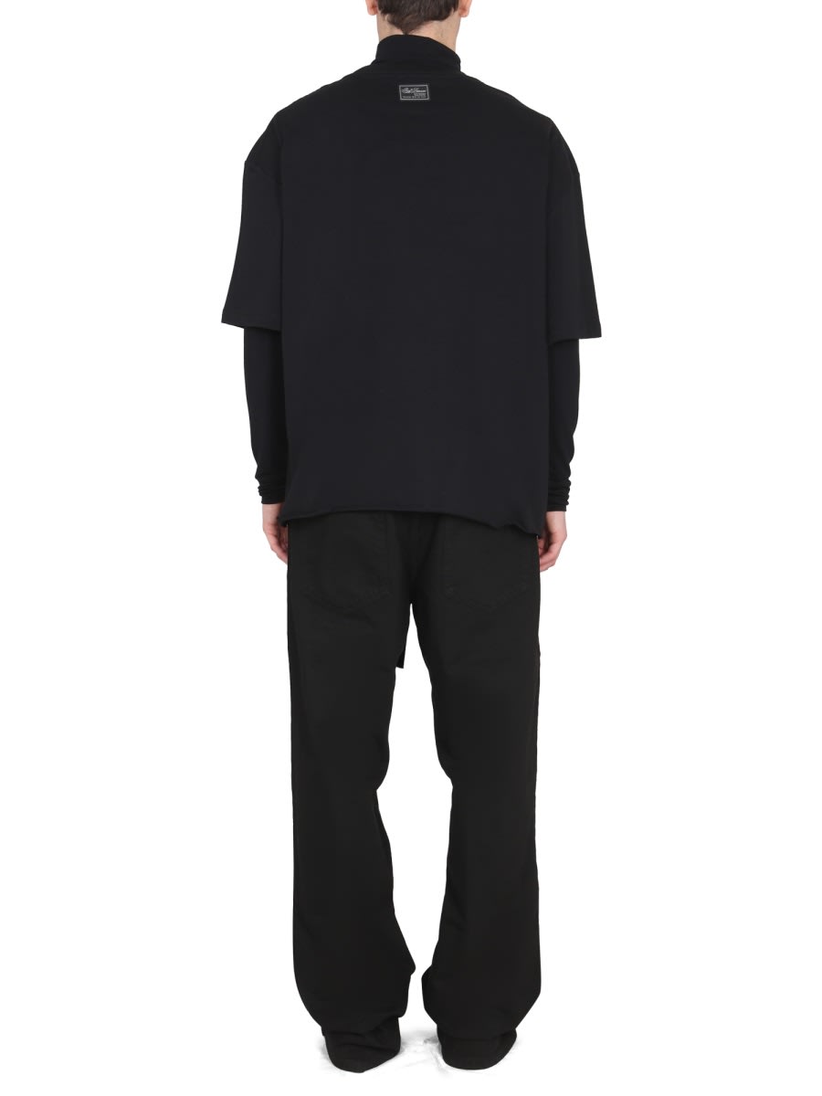 Shop Raf Simons T-shirt With Logo In Black