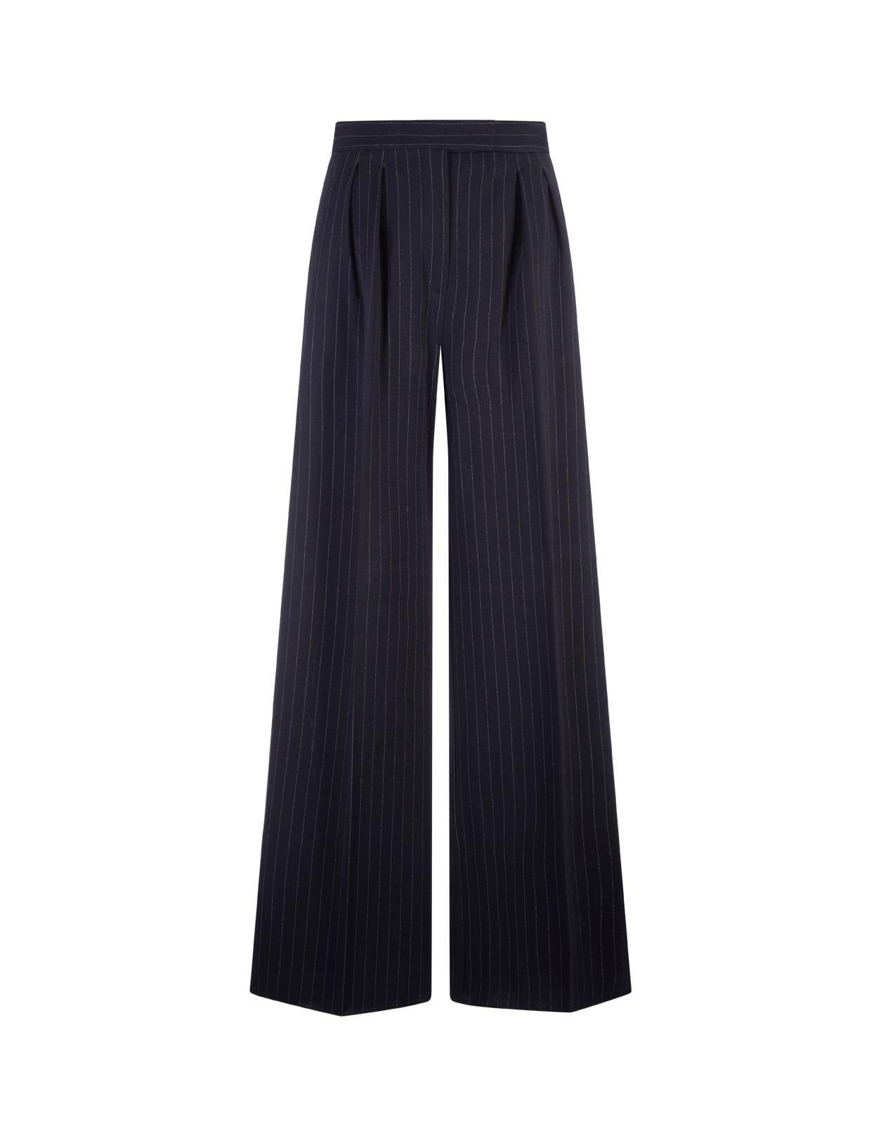 Max Mara Blue Piroghe Trousers In Blue