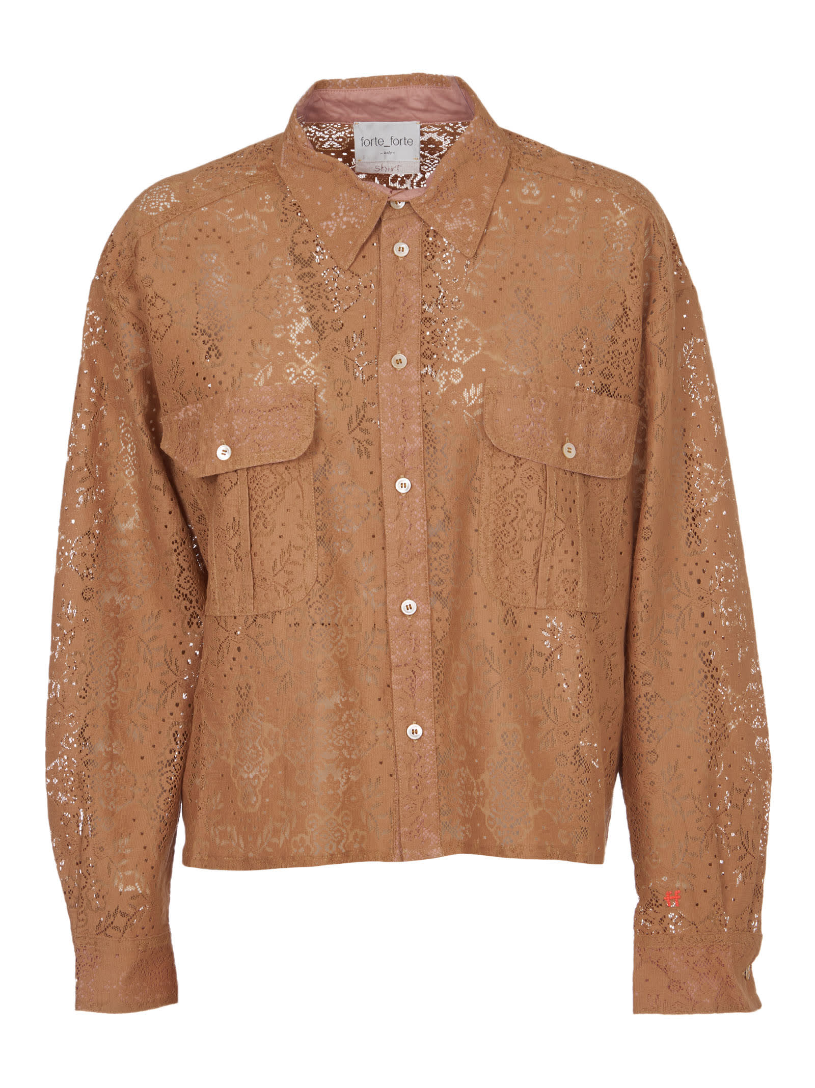 Forte Forte Lace Boxy Shirt