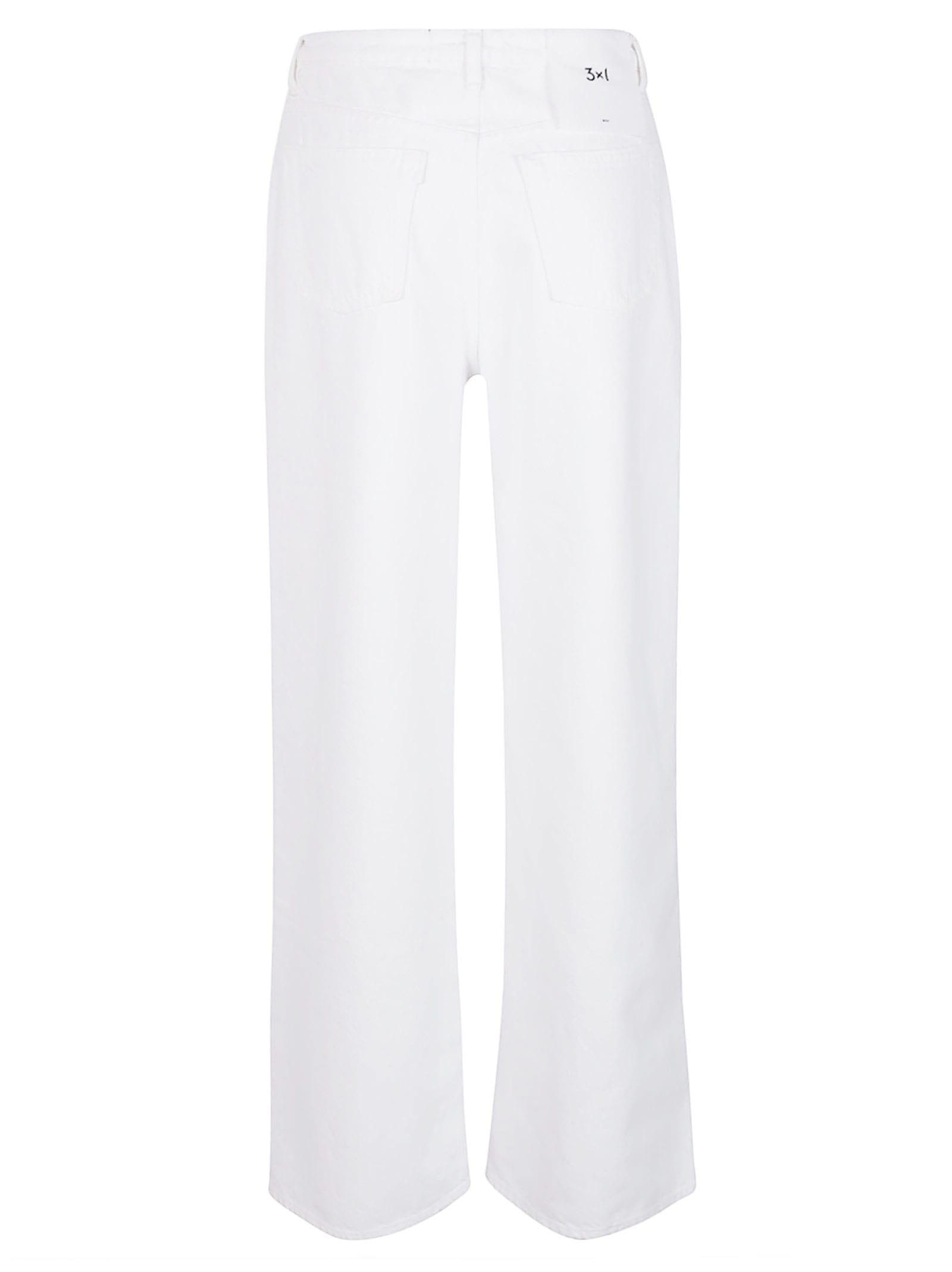 Shop 3x1 Jeans White