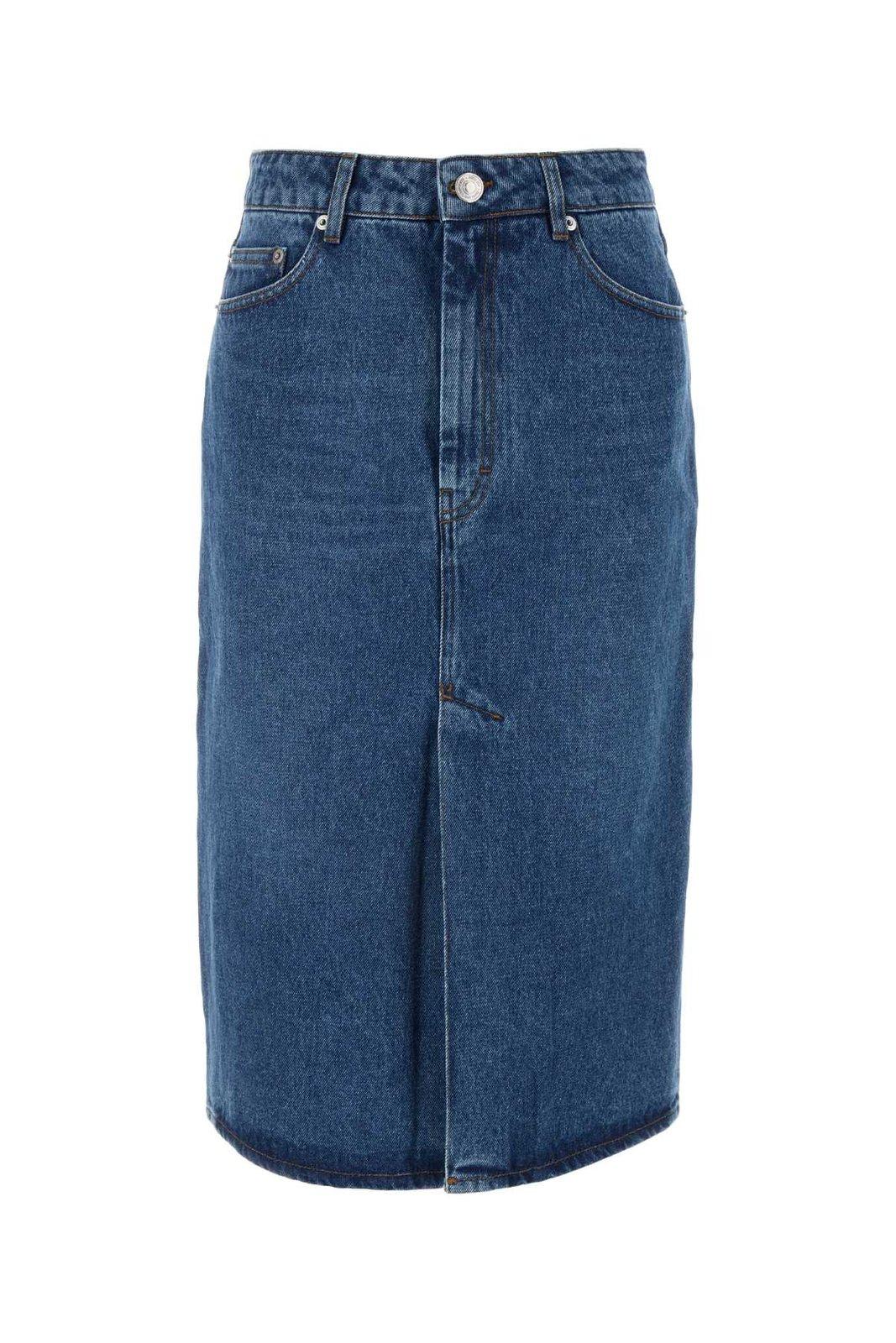 Paris Falda Denim Midi Skirt