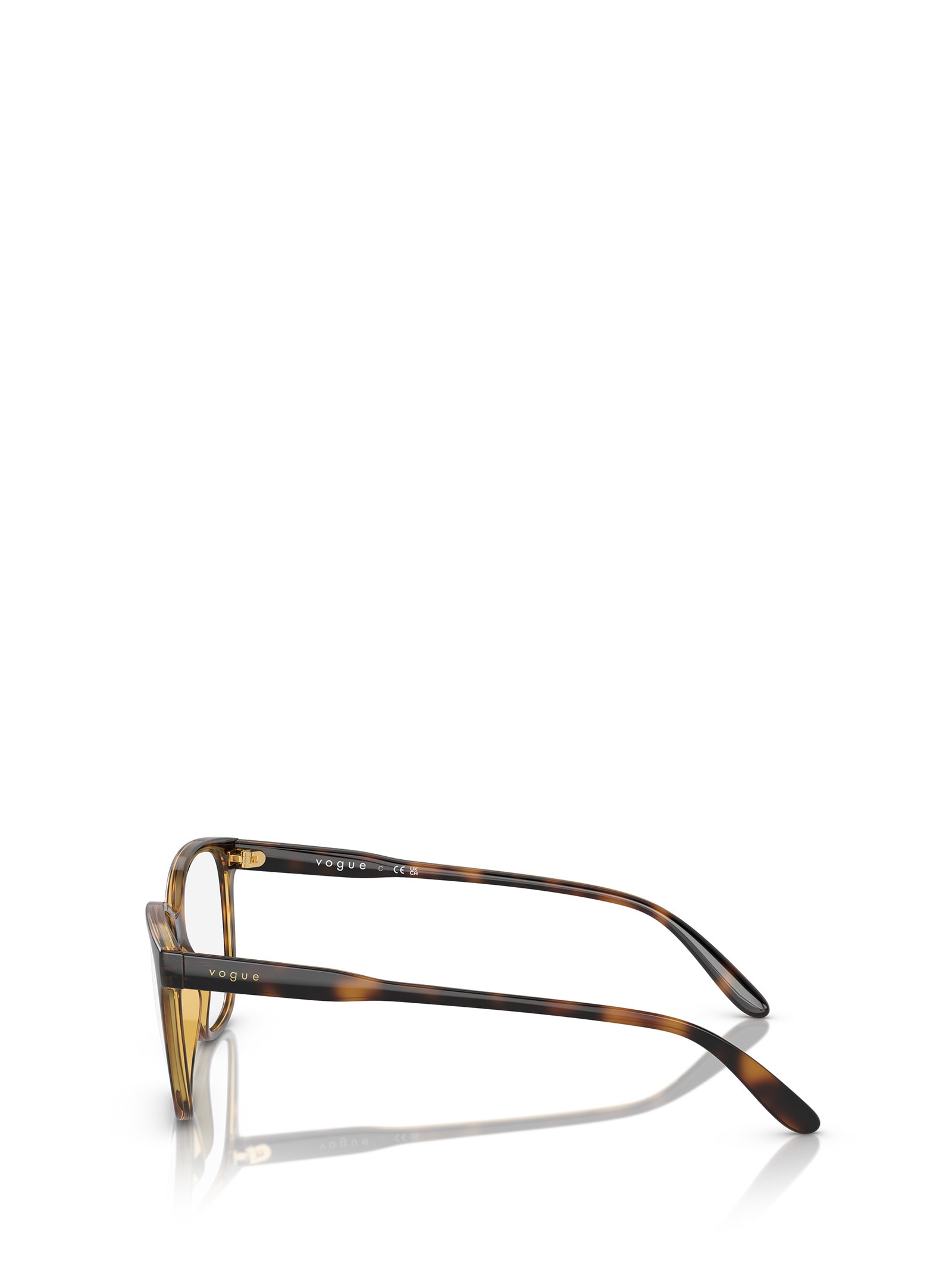 Shop Vogue Eyewear Vo5518 Dark Havana Glasses
