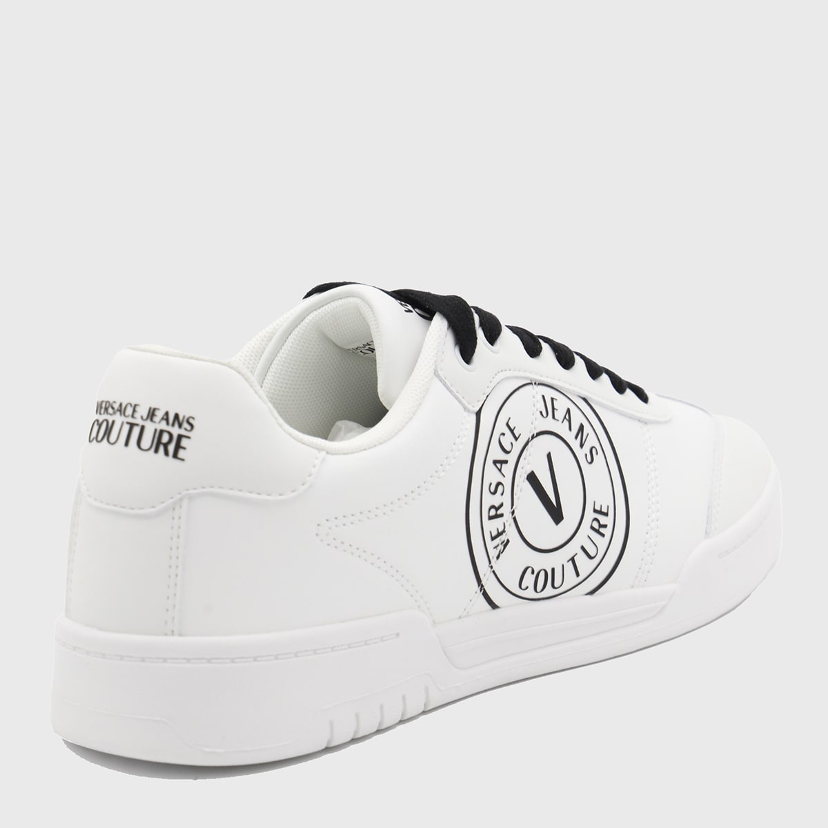 Versace Jeans Couture White Sneakers In White