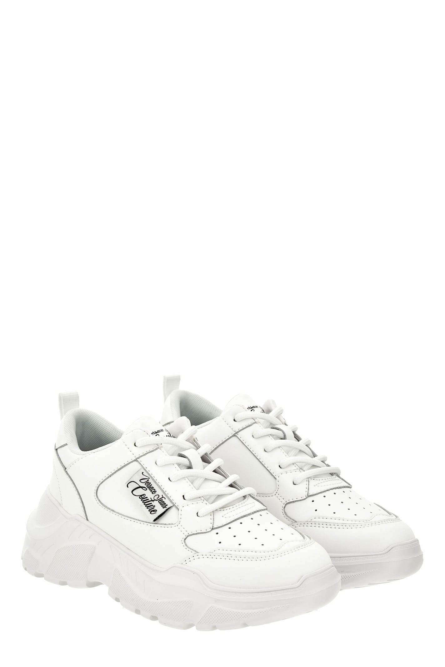 Versace Jeans Couture Sneakers In White