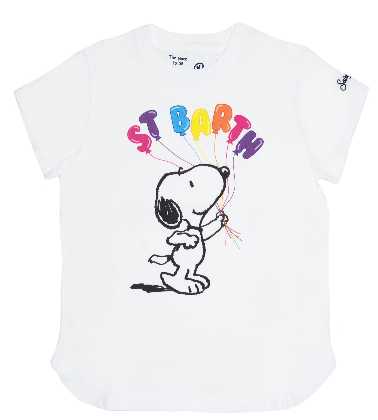 MC2 Saint Barth Snoopy Ballonn Girls T-shirt - Snoopy Special Edition