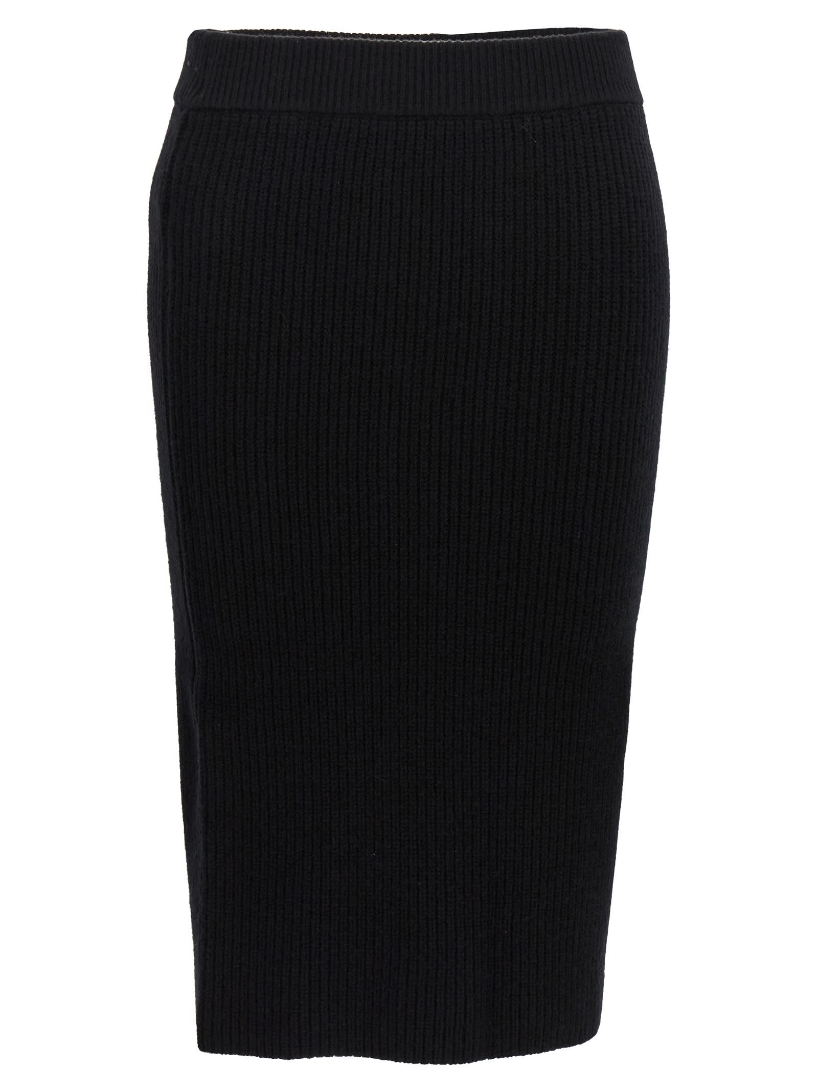 Shop Pinko Dose Skirt In Black