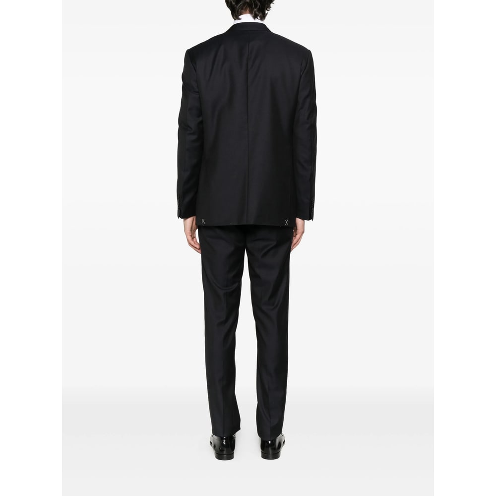 Canali Single-breasted Blazer In Blue