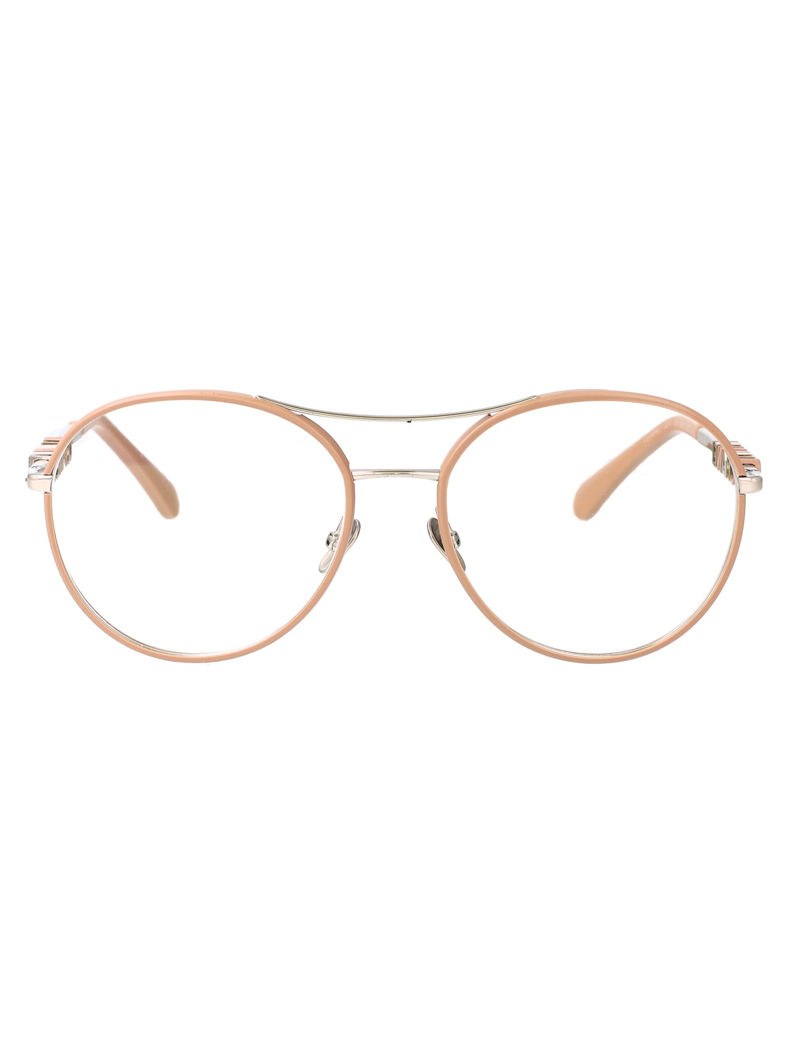 Pre-owned Chanel 0ch2214 Glasses In C261 Sand