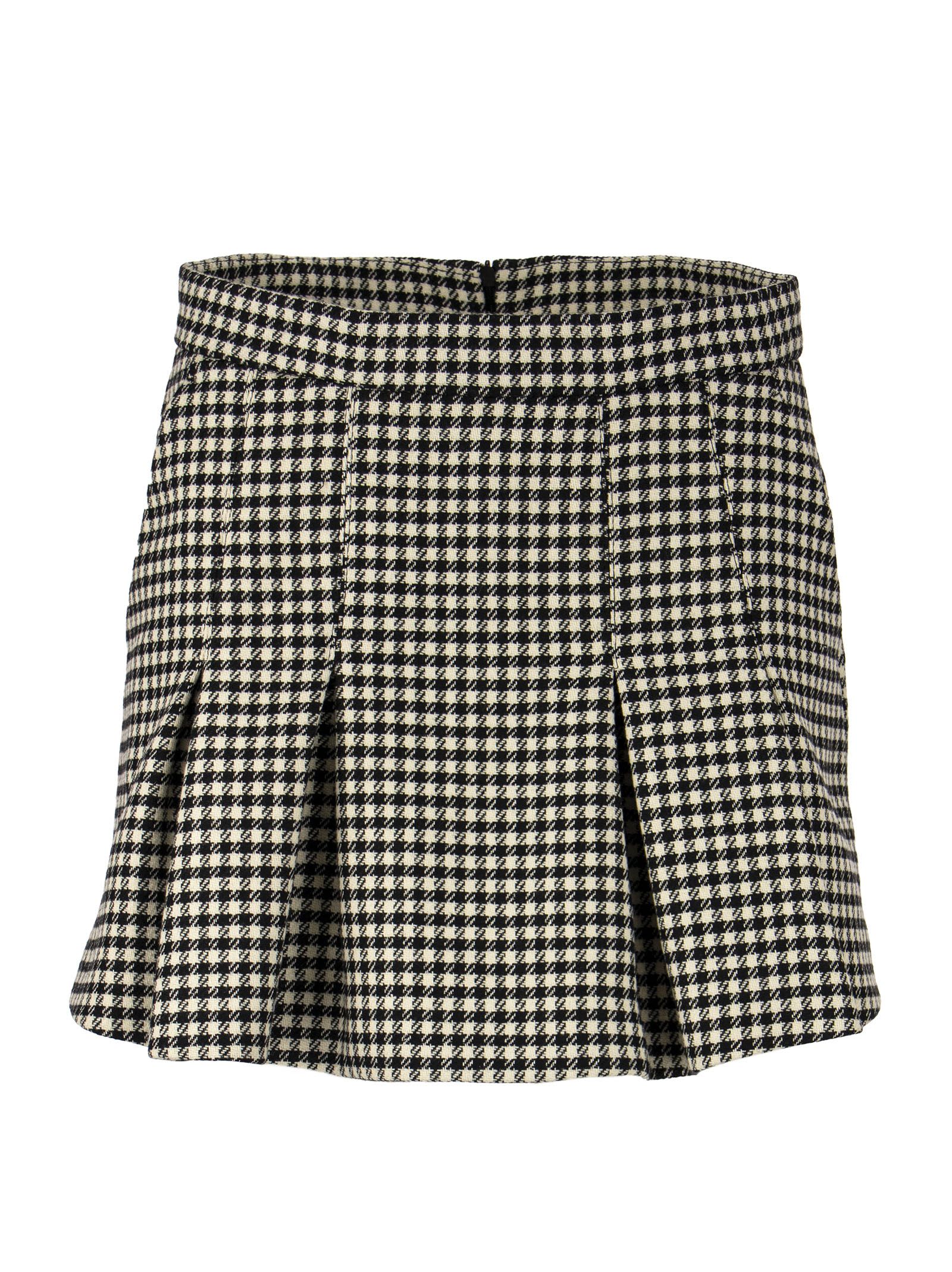 RED Valentino Shorts And Skirt With Pied De Poule Pattern