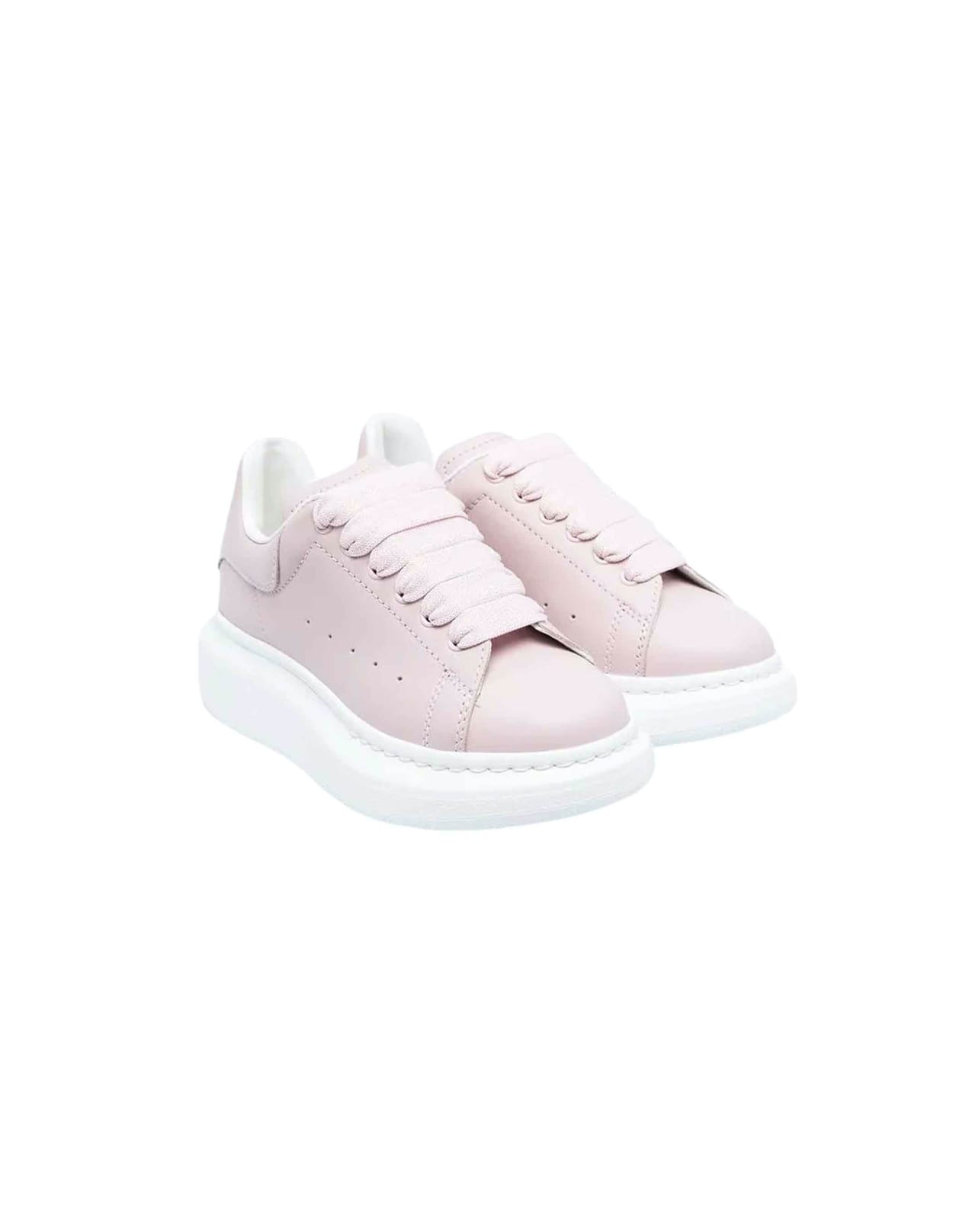 alexander mcqueen rose sneakers