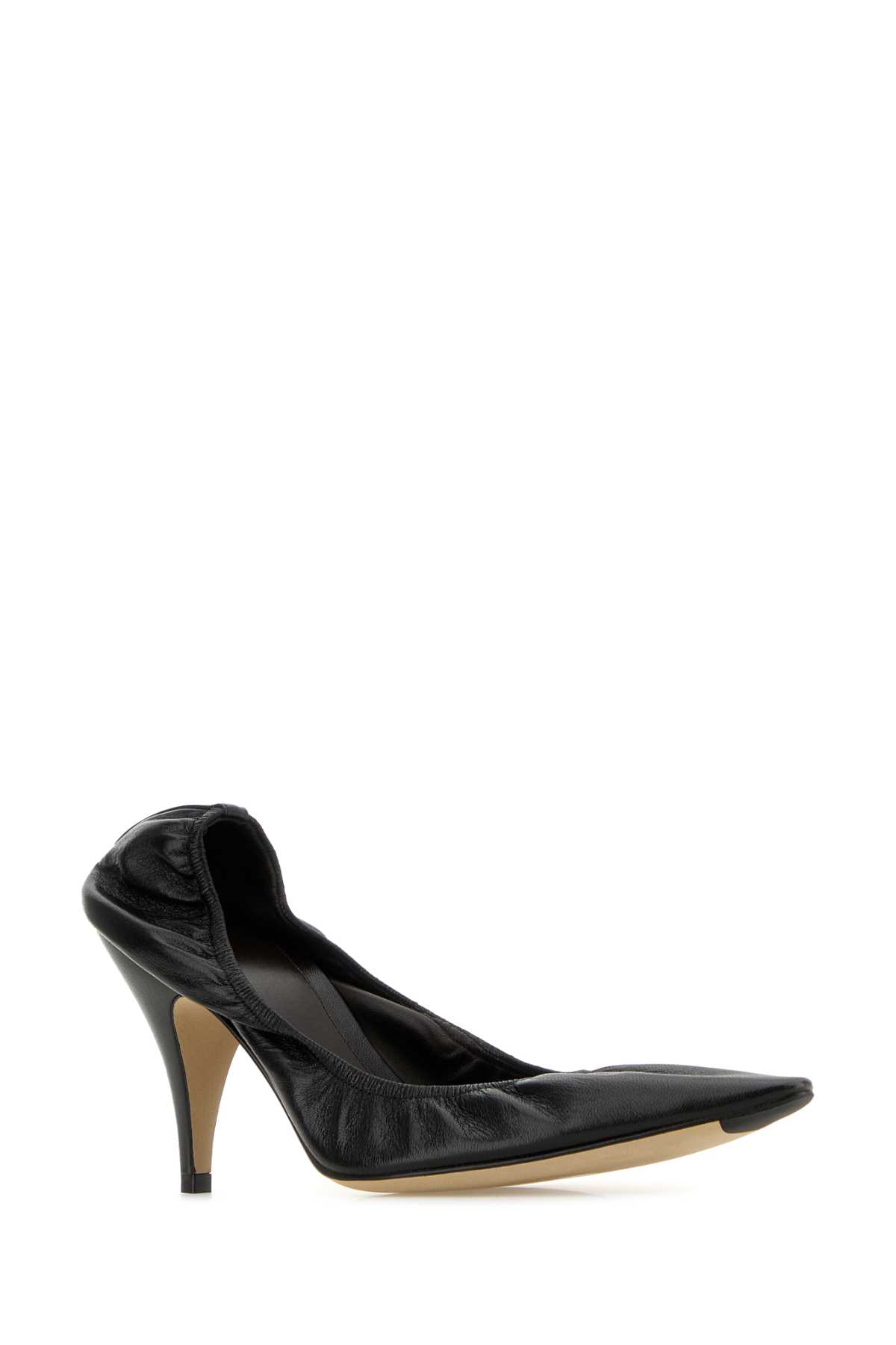 Shop The Row Black Leather Liisa Pumps