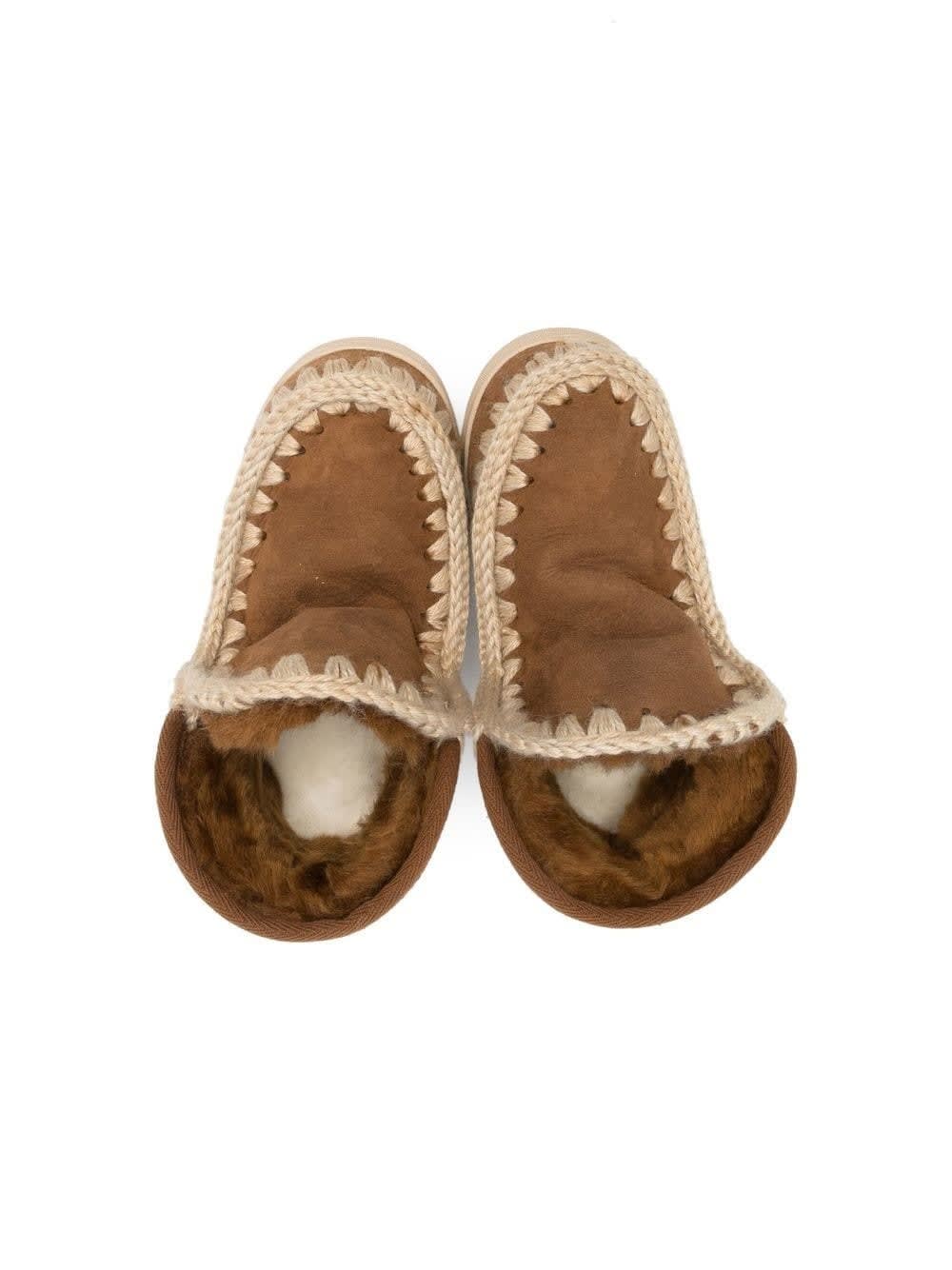 Shop Mou Eskimo Camel Sneakers