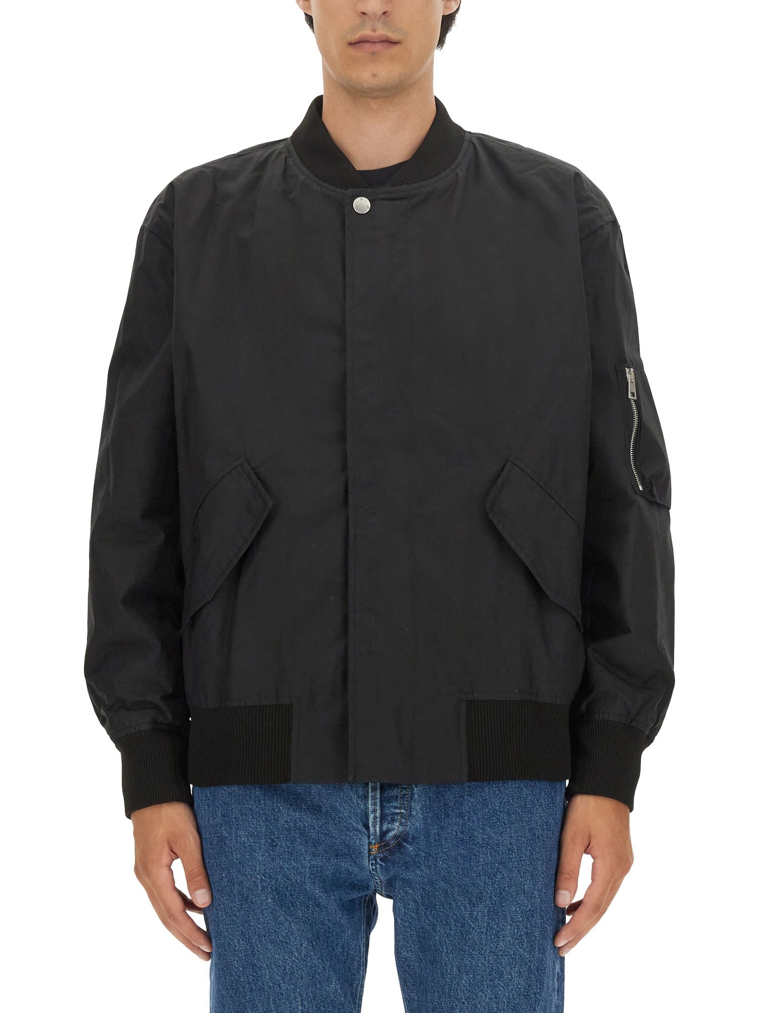 Shop Apc Hamilton Jacket Jacket In Black