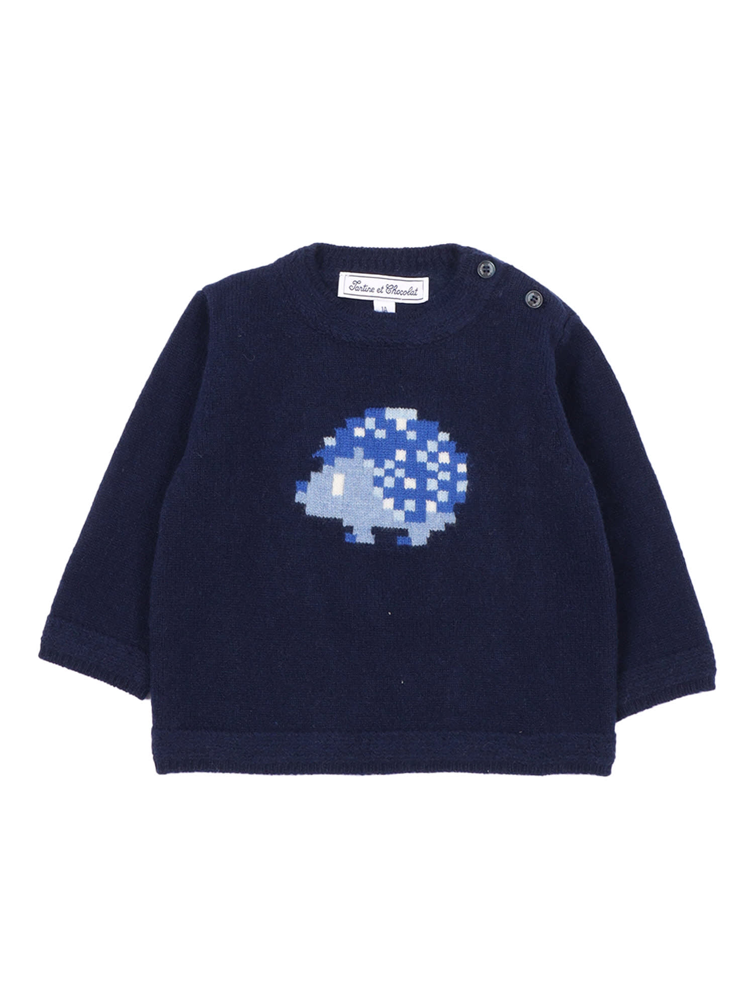Tartine Et Chocolat Sweater In Blue