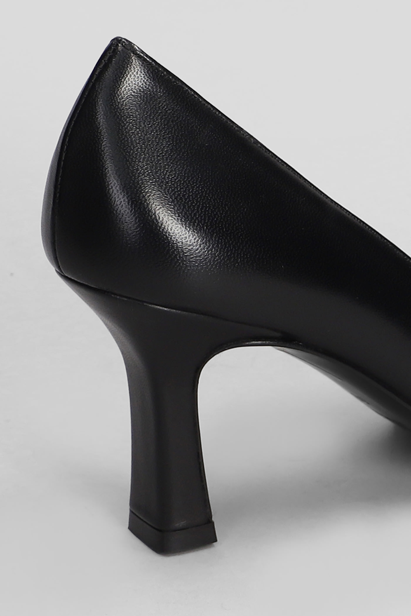 Shop Julie Dee Pumps In Black Leather