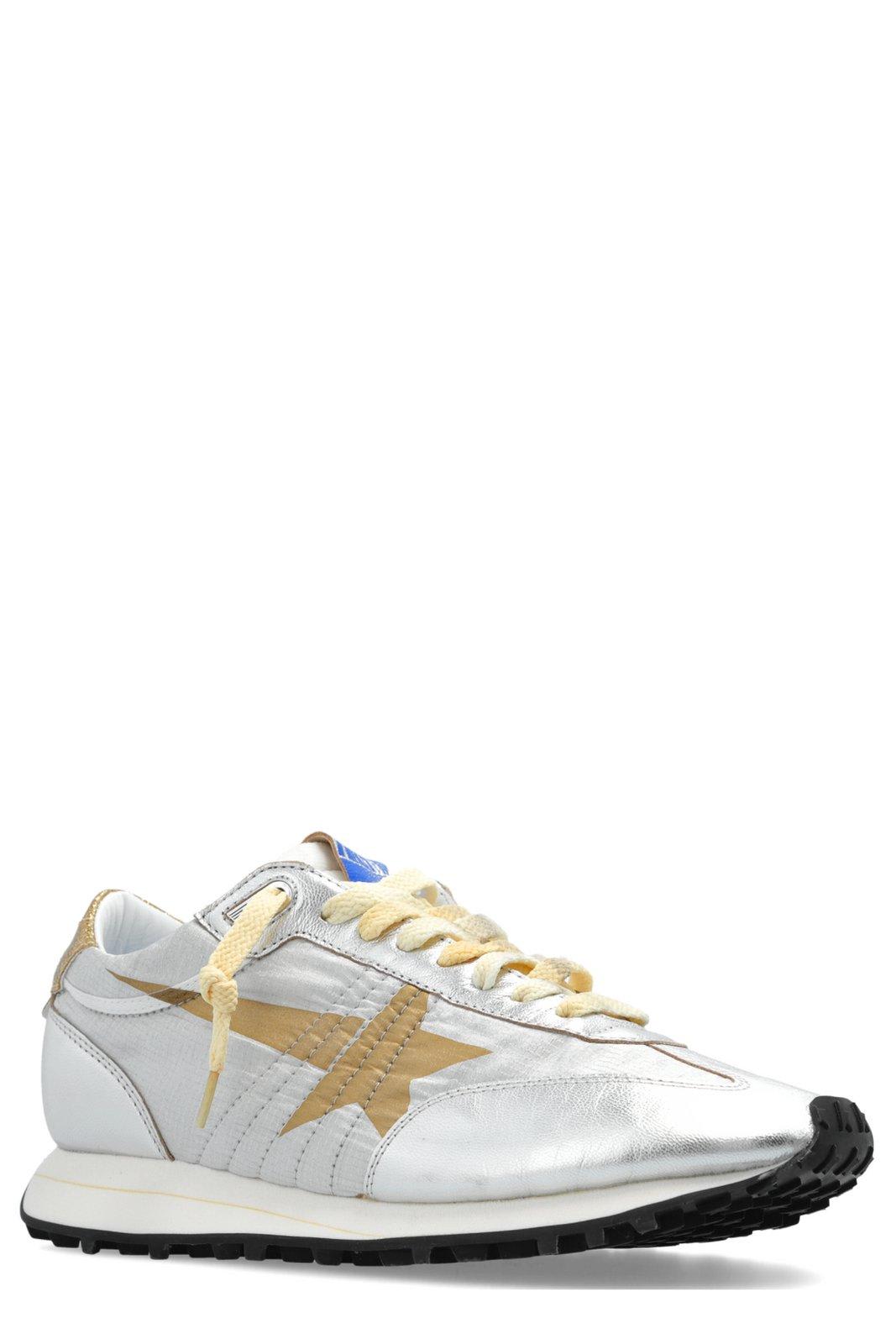 Golden Goose 'm77 Marathon Running' Sneakers In Silver