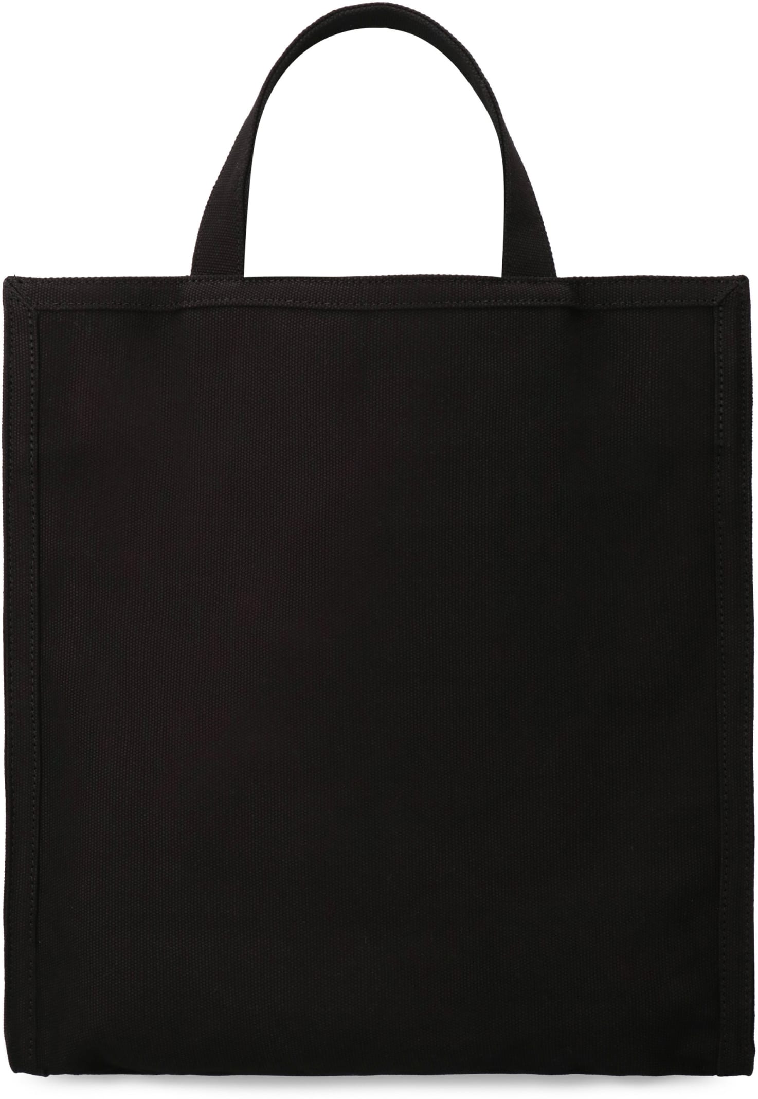 Shop Apc Recuperation Canvas Tote Bag In Black