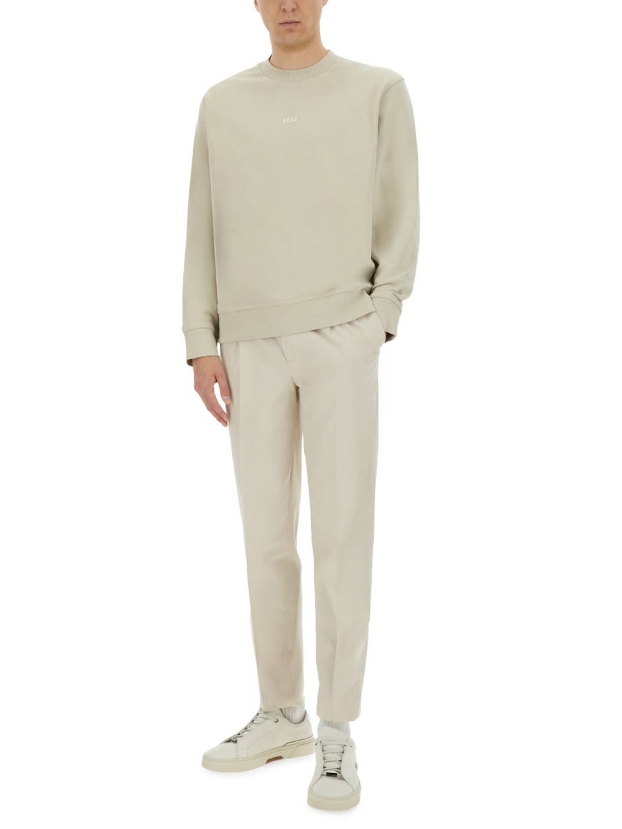 HUGO BOSS SWEATSHIRT WITH LOGO