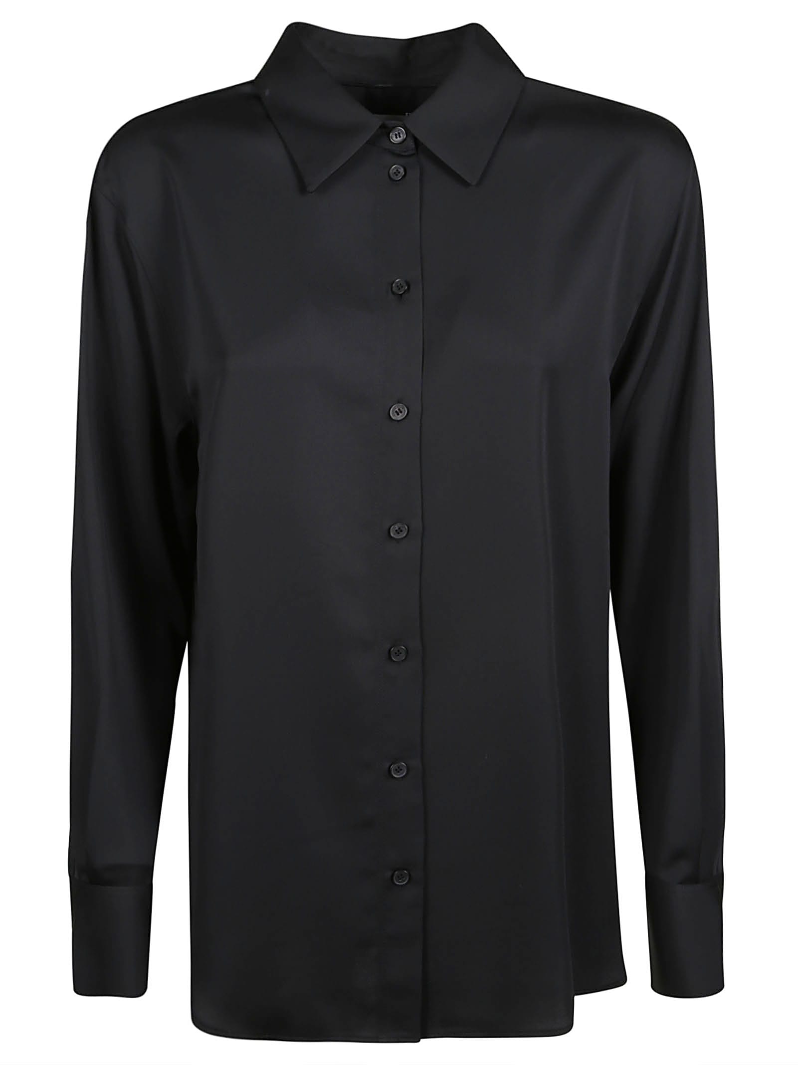 Calvin Klein Recycled Cdc Relaxed Shirt In Black