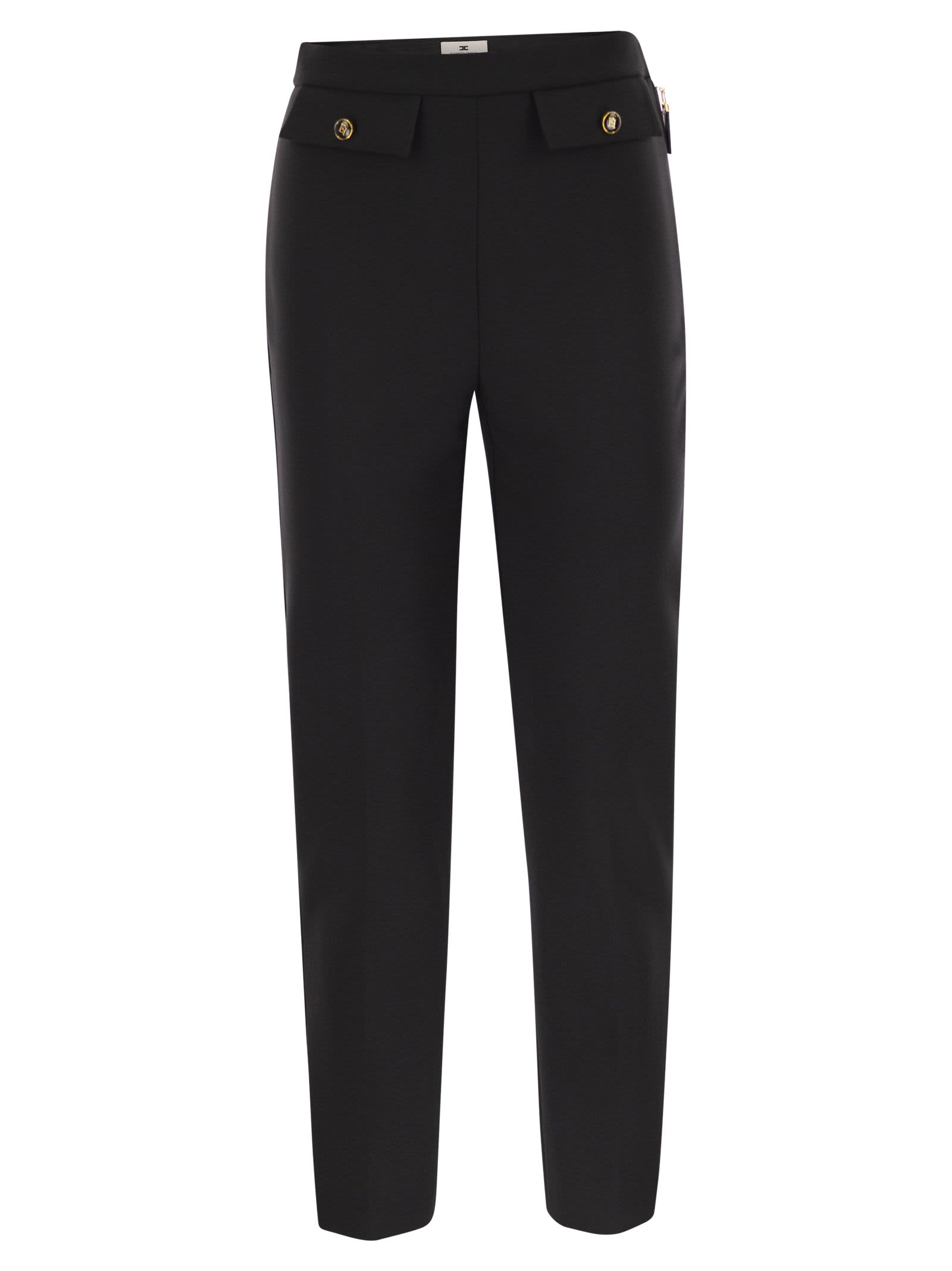 Double Crepe Trousers