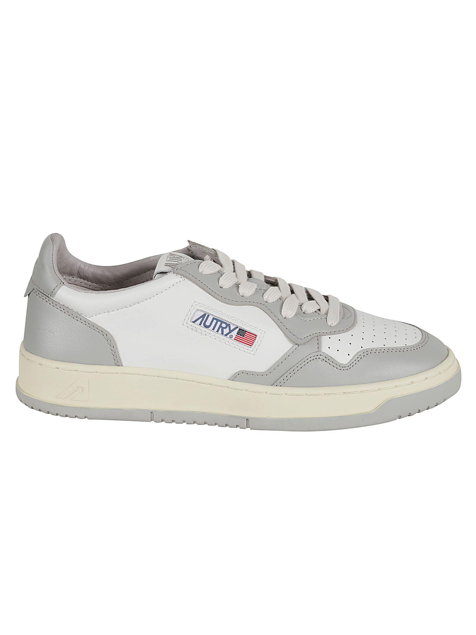 Shop Autry Medalist Low Sneakers In White