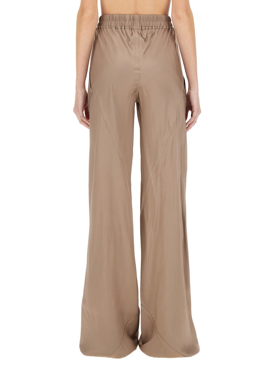 Rick Owens Women Wide Leg Pants In Nude