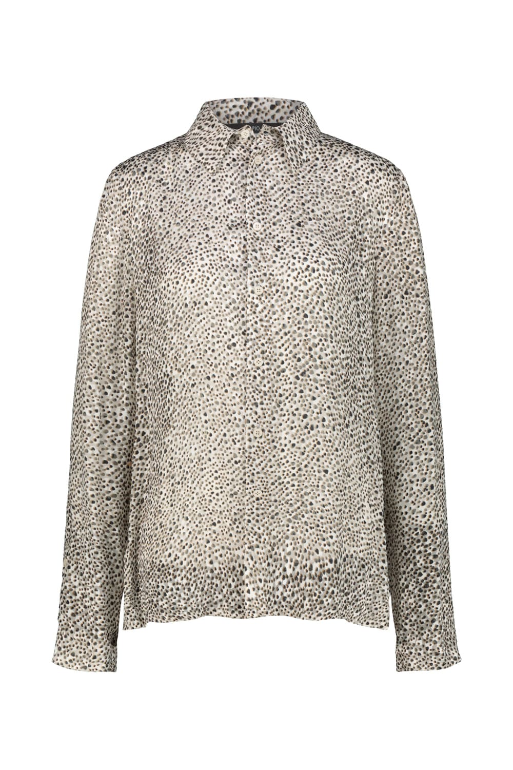Sapio N16 Shirt Devoré Clothing In Gray