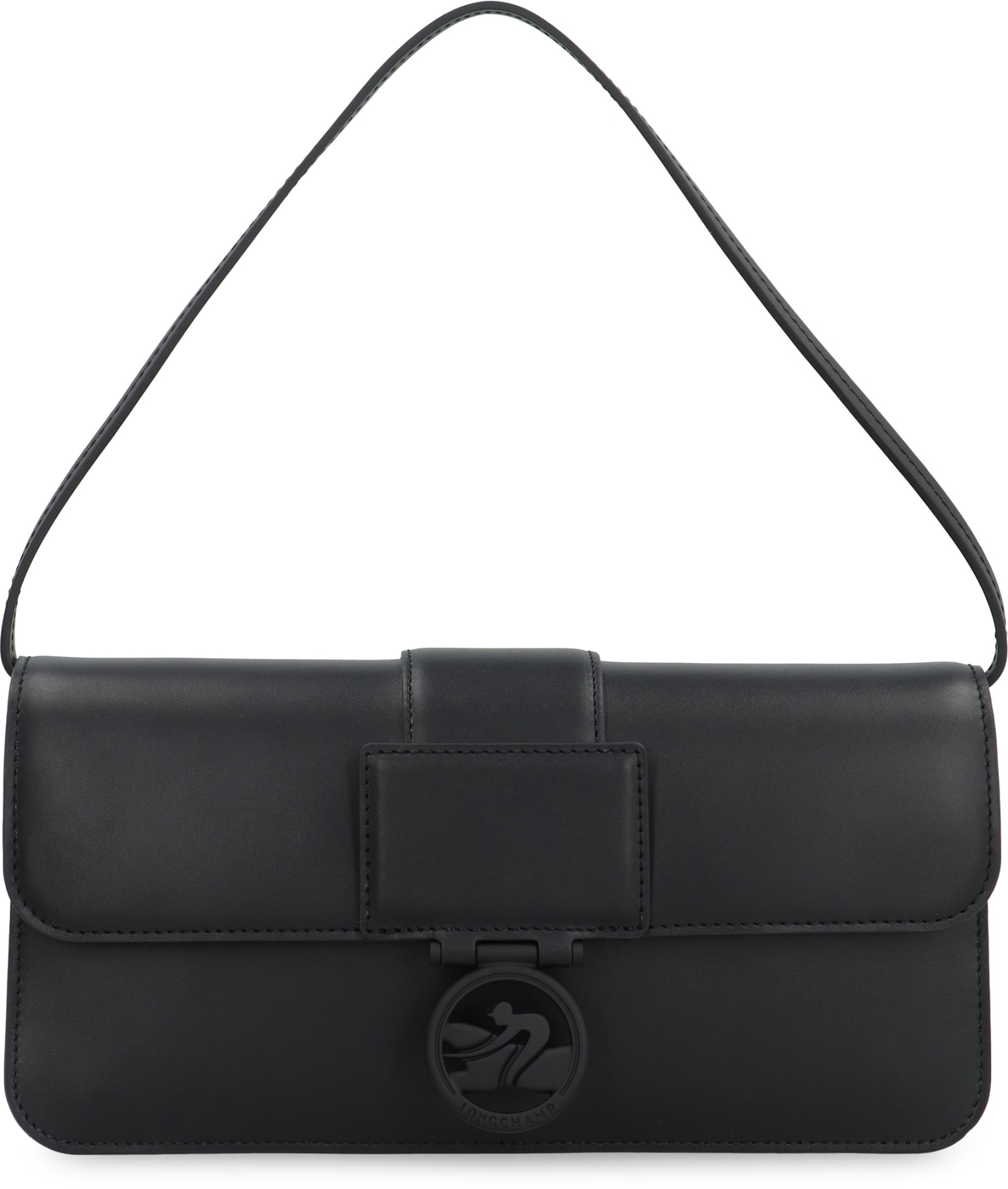 Shop Longchamp Box-trot Baguette-bag In Black